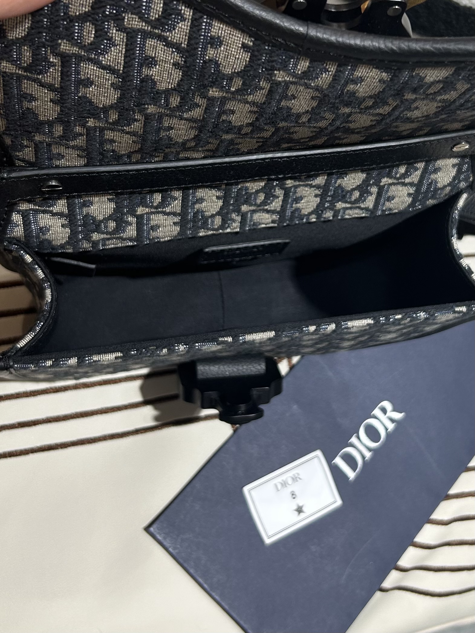 Dior Gallop Pouch Do Jacqurad Crossbody Bag 100%Authentic, 98%New ✅專門店收據✅Dust bag