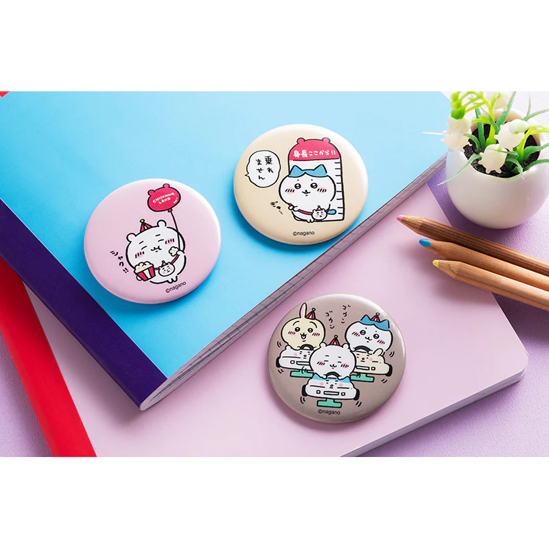 四月連線貨品 - 日本 Chiikawa 騎行系列徽章