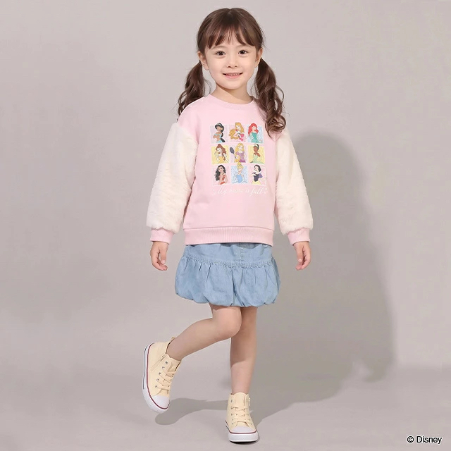 ▫️現貨▫️Babydoll X Disney毛毛袖公主衞衣