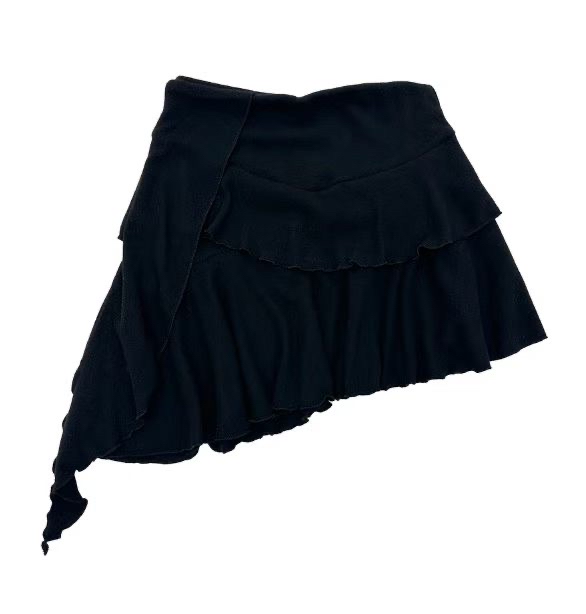 韓國新款不規則短裙