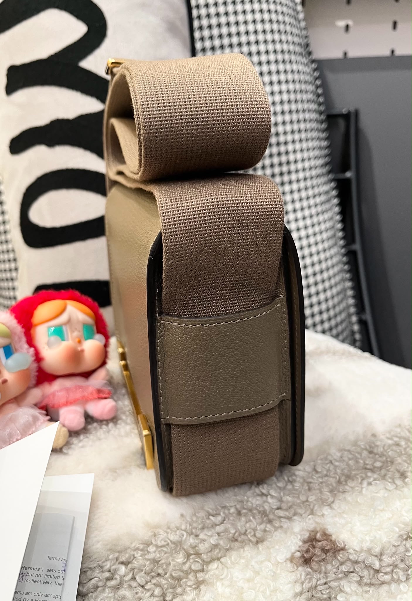 全新 Hermes Geta Etoupe Stamp B 100%Authentic, Brand New全新 ✅專門店收據✅Dust bag ✅Box