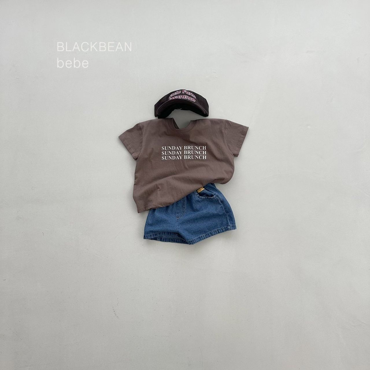 🇰🇷Blackbean&bebe tee親子