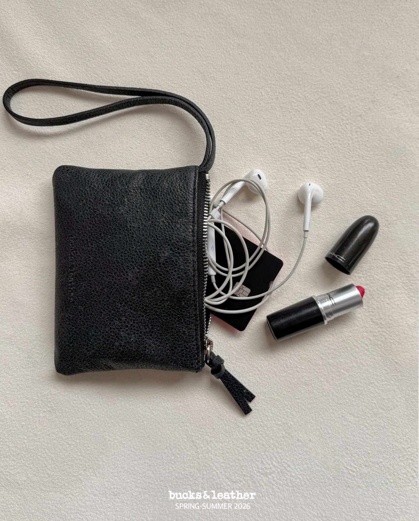 預訂_Pillow Pouch By Bucks & leather