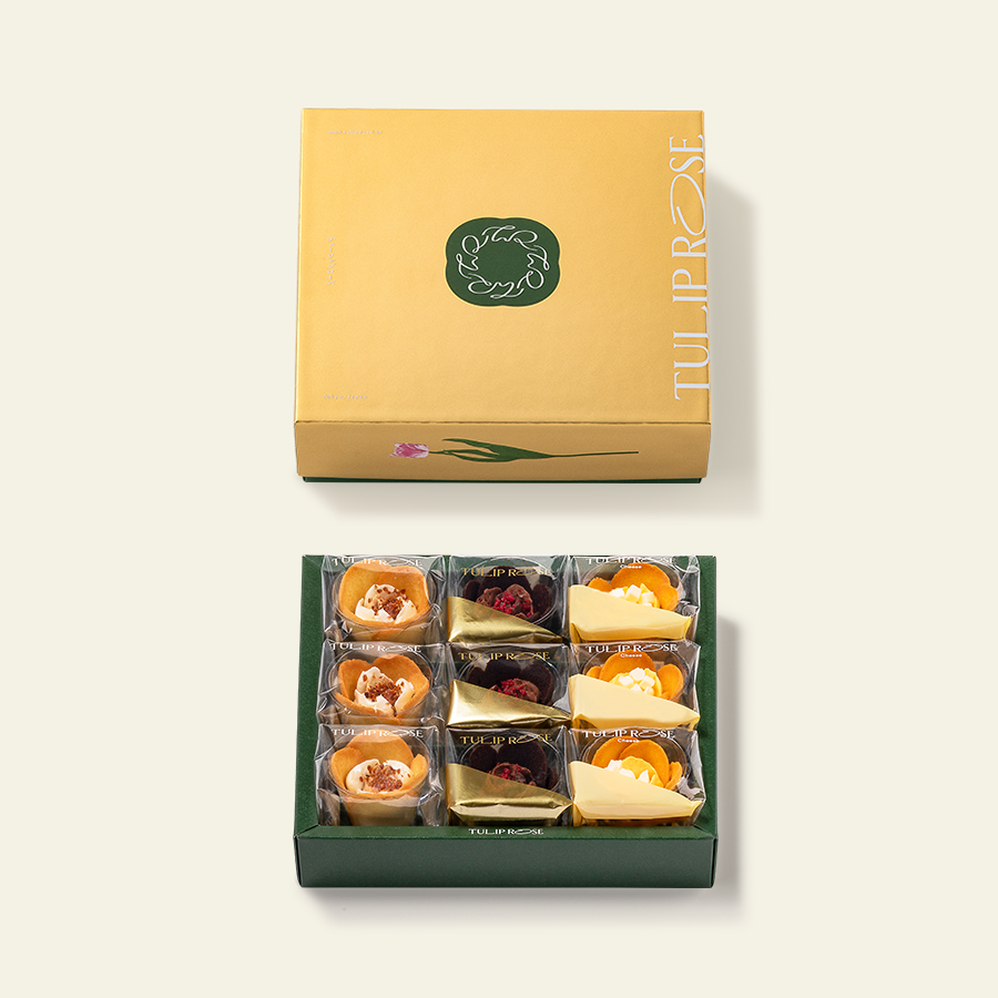 ✨新年禮盒．Tokyo Tulip Rose✨經典牛油&芝士 (4個裝/ 6個裝/In Season 3味9個裝/In Season 3味15個裝)