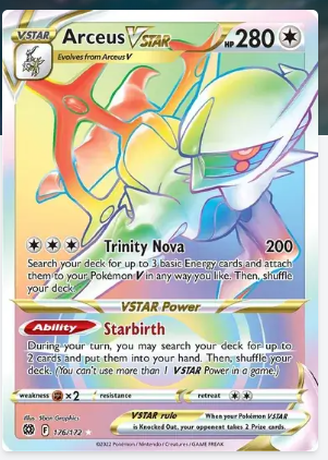 Pokemon TCG Card Game -BRILLIANT STAR-ARCEUS VSTR-176/172