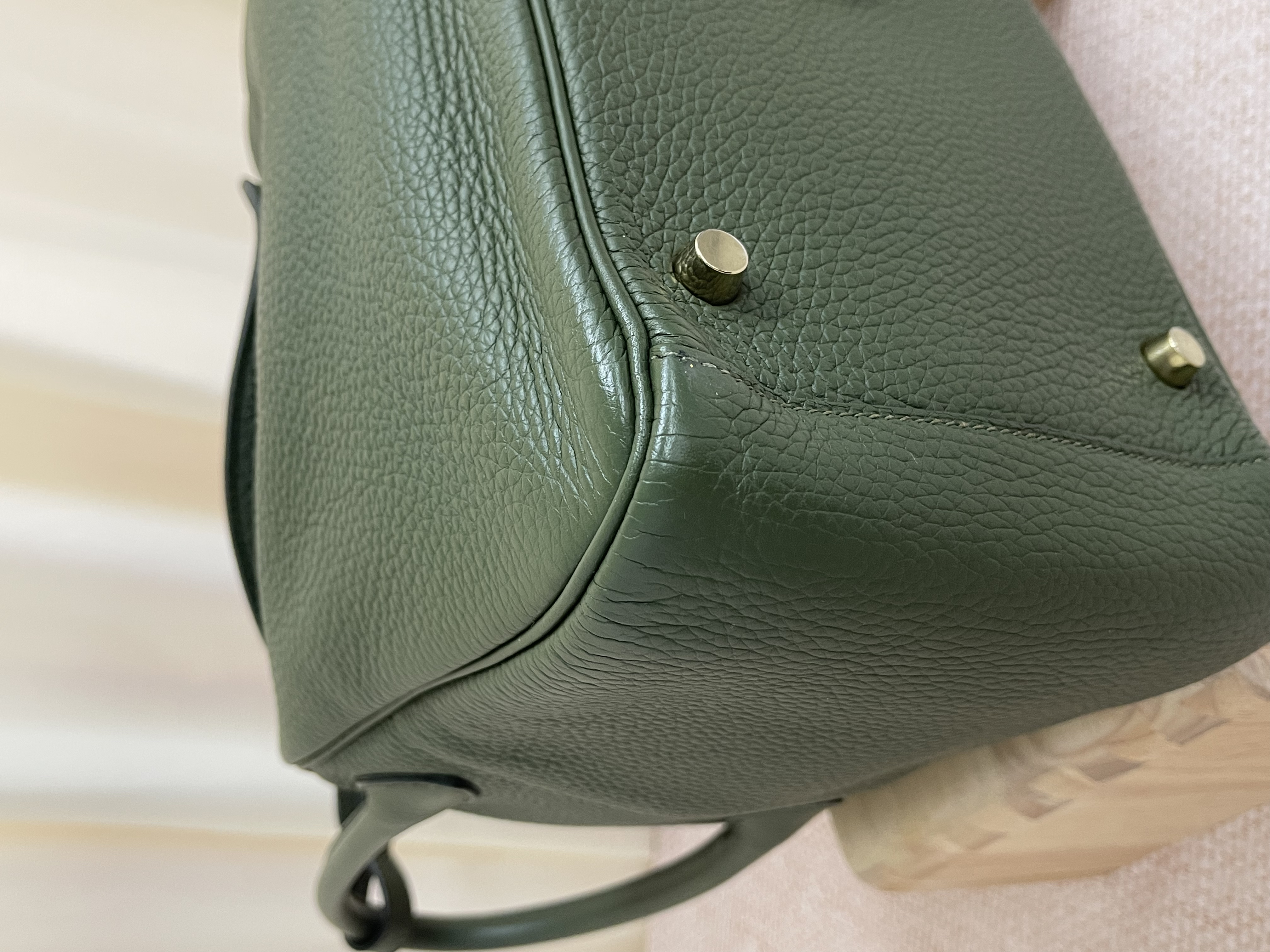 Pre-owned Hermes Lindy / Stamp square O/ Product Code: 26022405