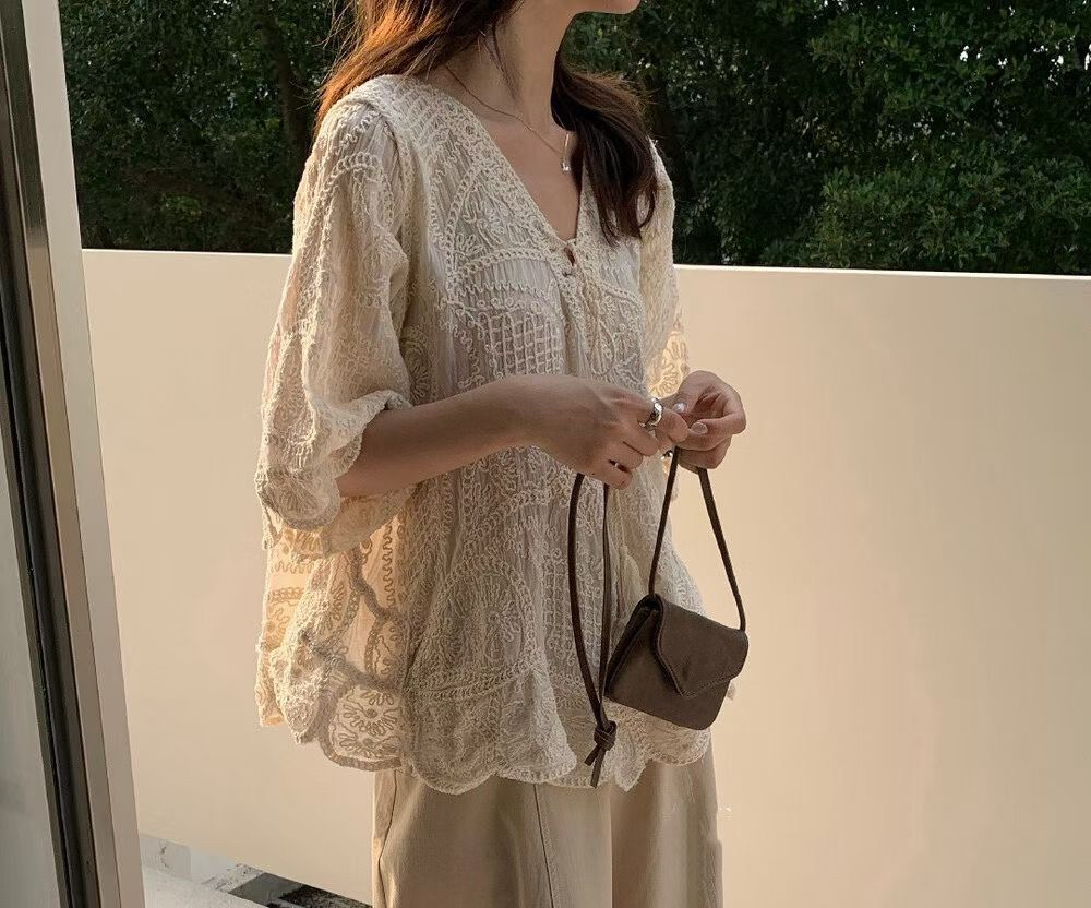 波浪邊娃娃cut Top