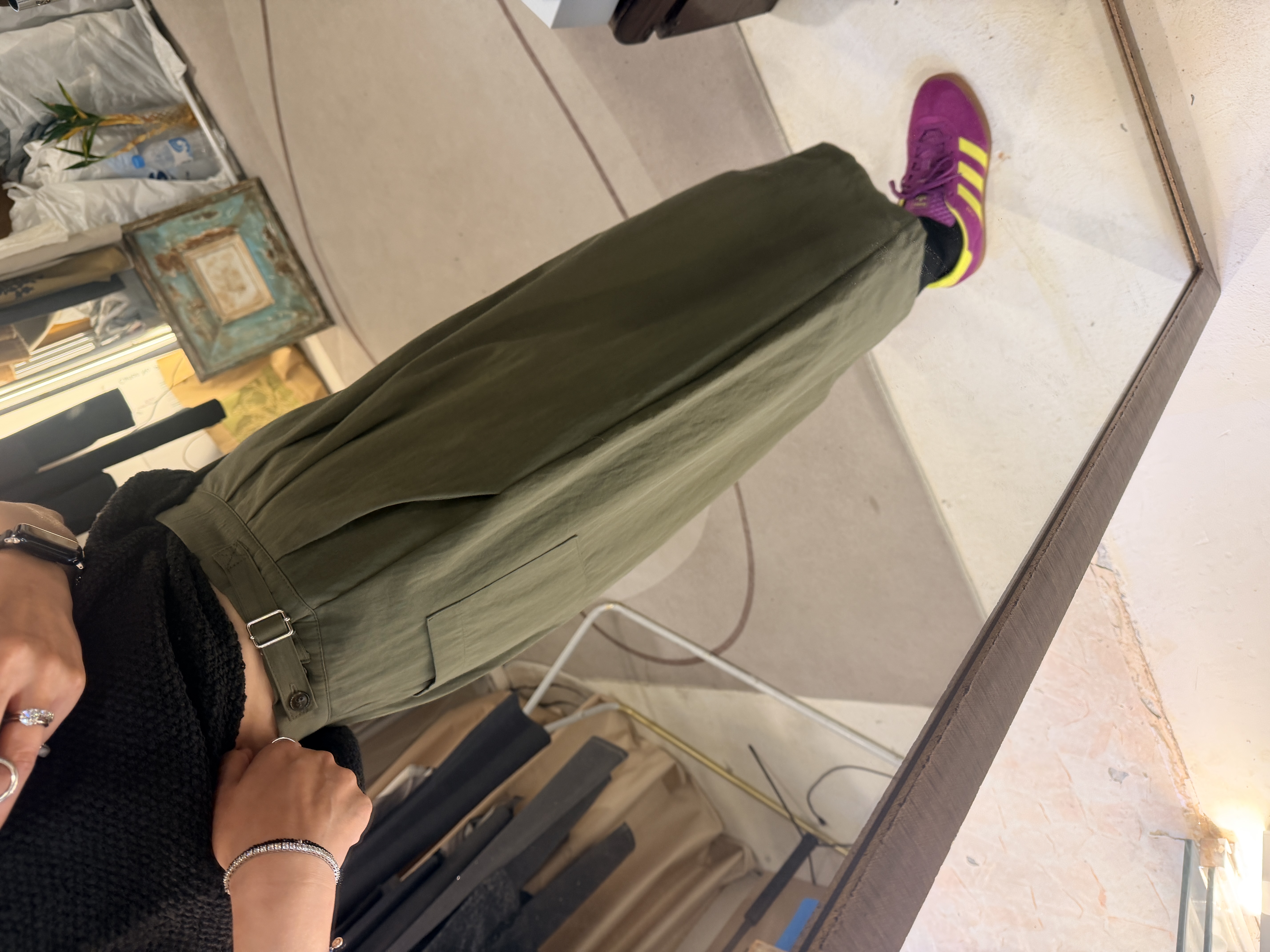 Lantern shaped pants