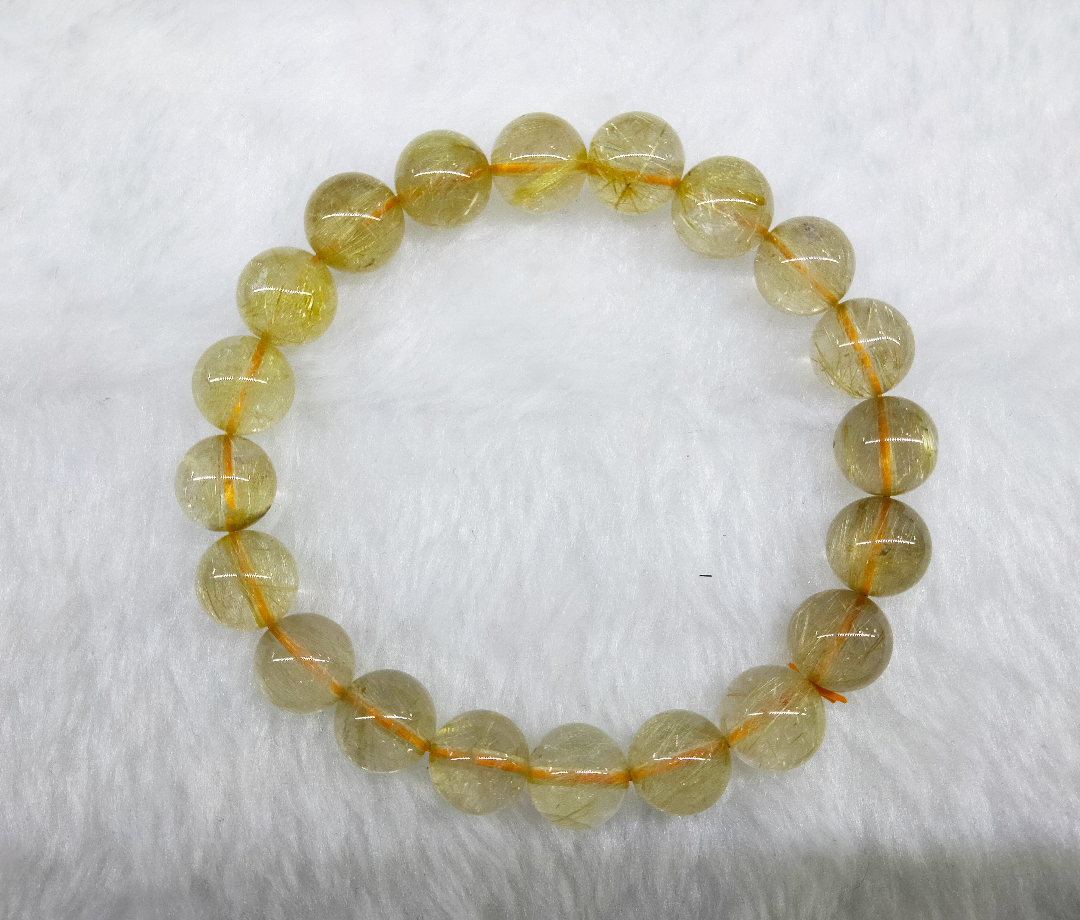 金髮晶手串 (10mm)