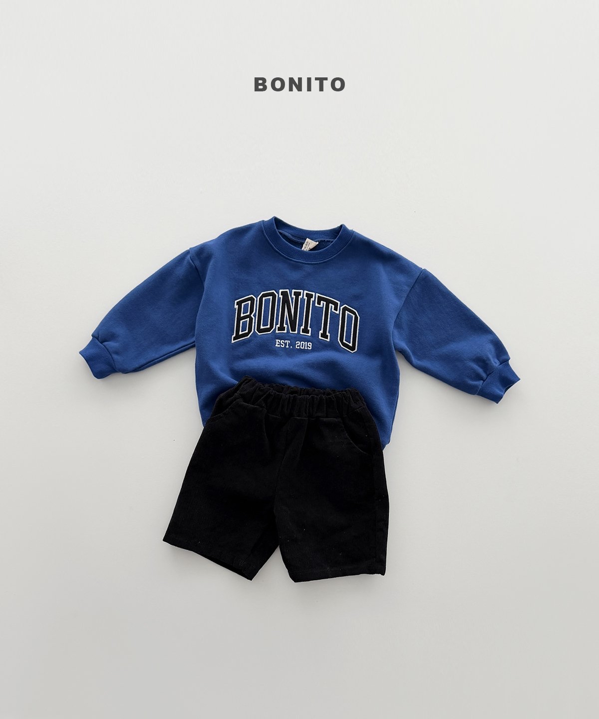 Bonito | Patch Embroidery Sweatshirt