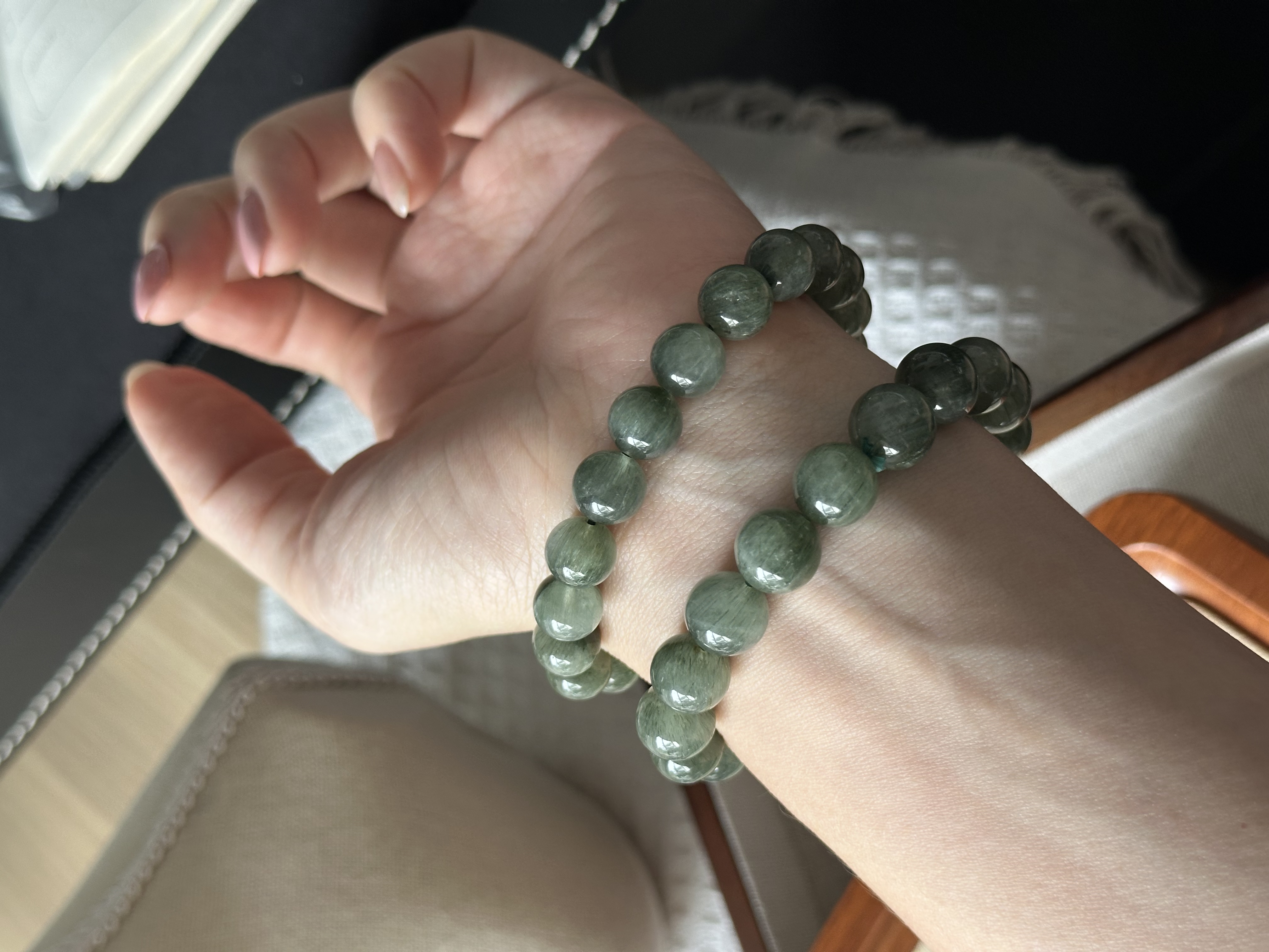 绿发晶 ｜ Green Rutile 