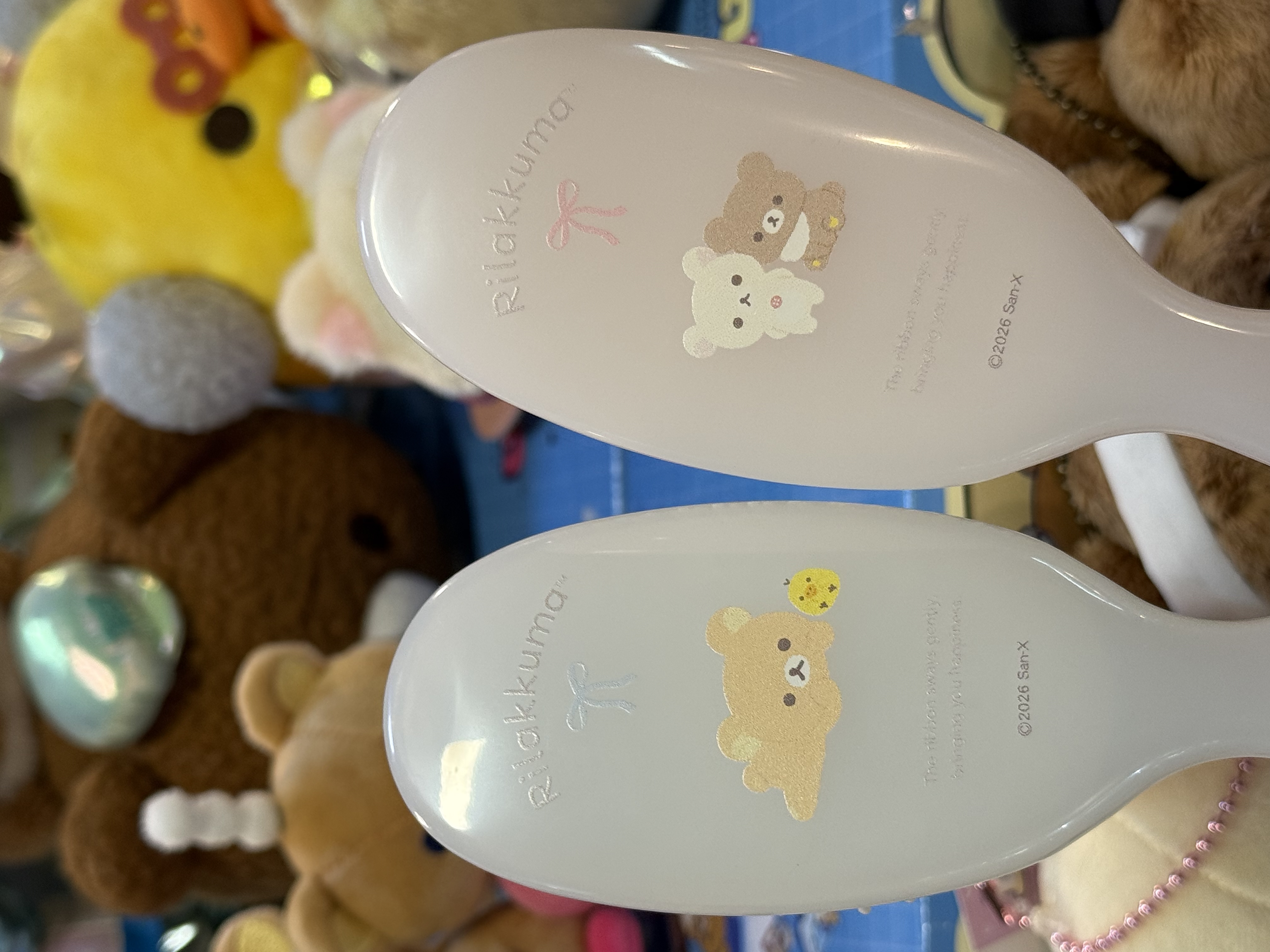 《現貨》全新Rilakkuma絲帶系列頭梳