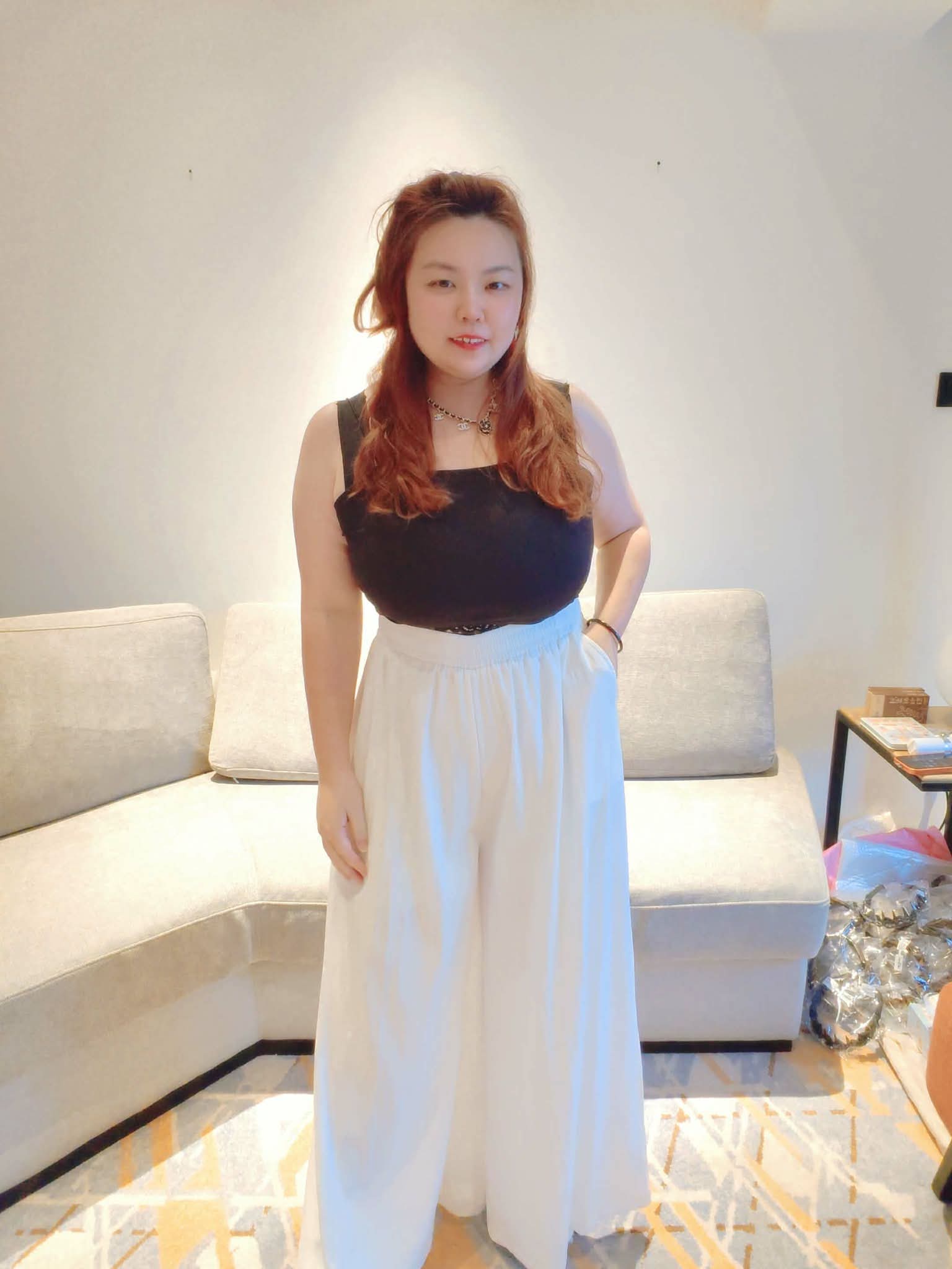 YPD11 26061 冰丝垂感慵懒山本裤裙