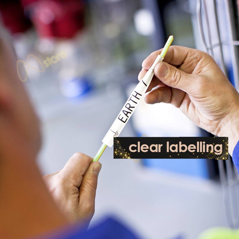 Hse-211 221 231 label tape compatible Heat Shrink Tube Tapes Sticker Label printer PT-E310BTVP PT-E560BTVP Tape Sticker