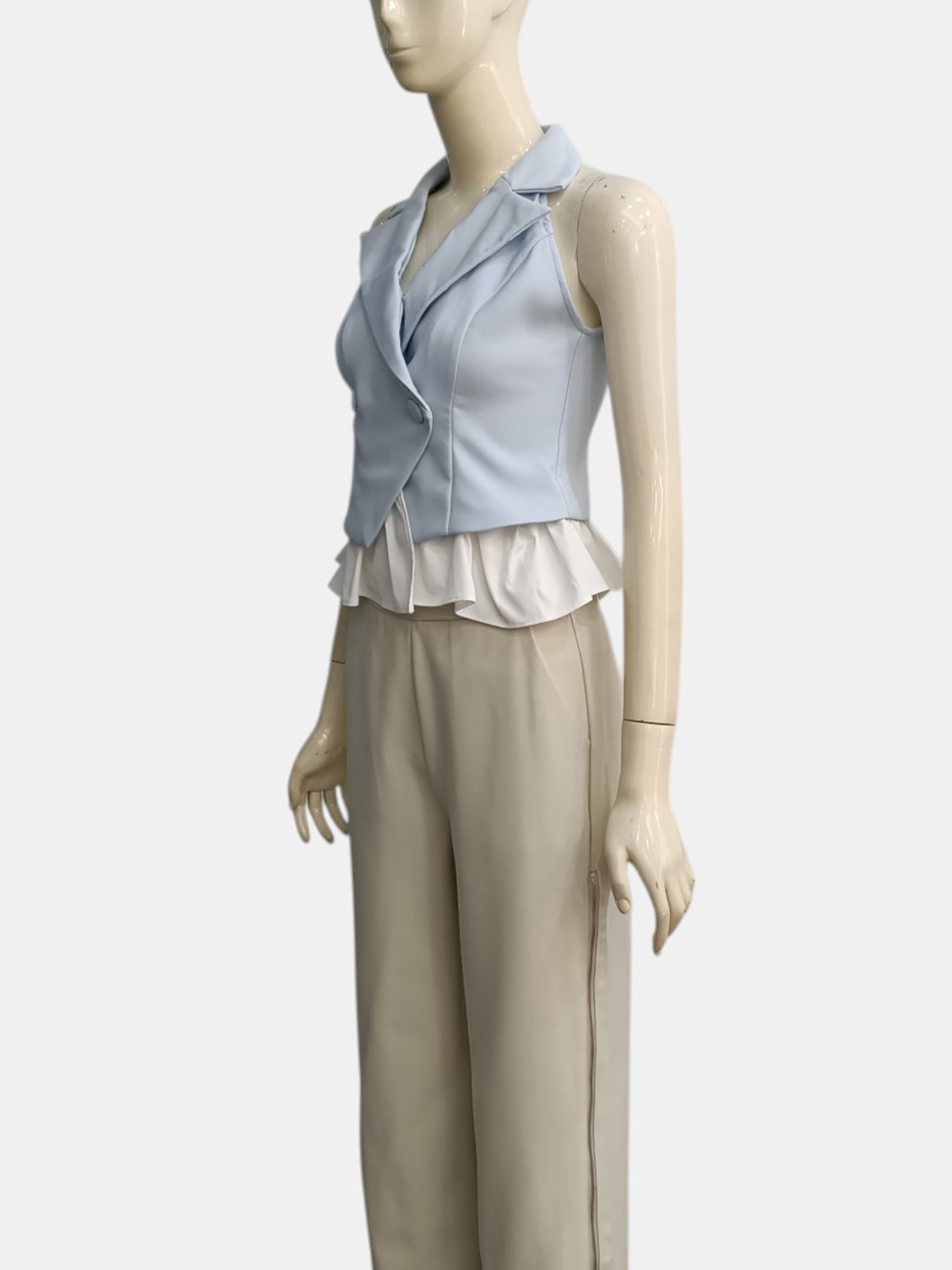 Elegant Edge Vest Top M203