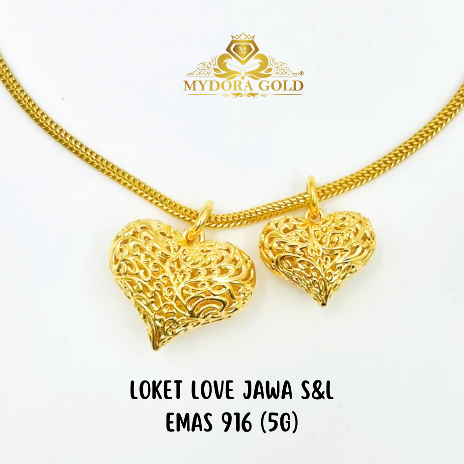 MYDORA Loket Love Jawa (5G) l EMAS 916/22K