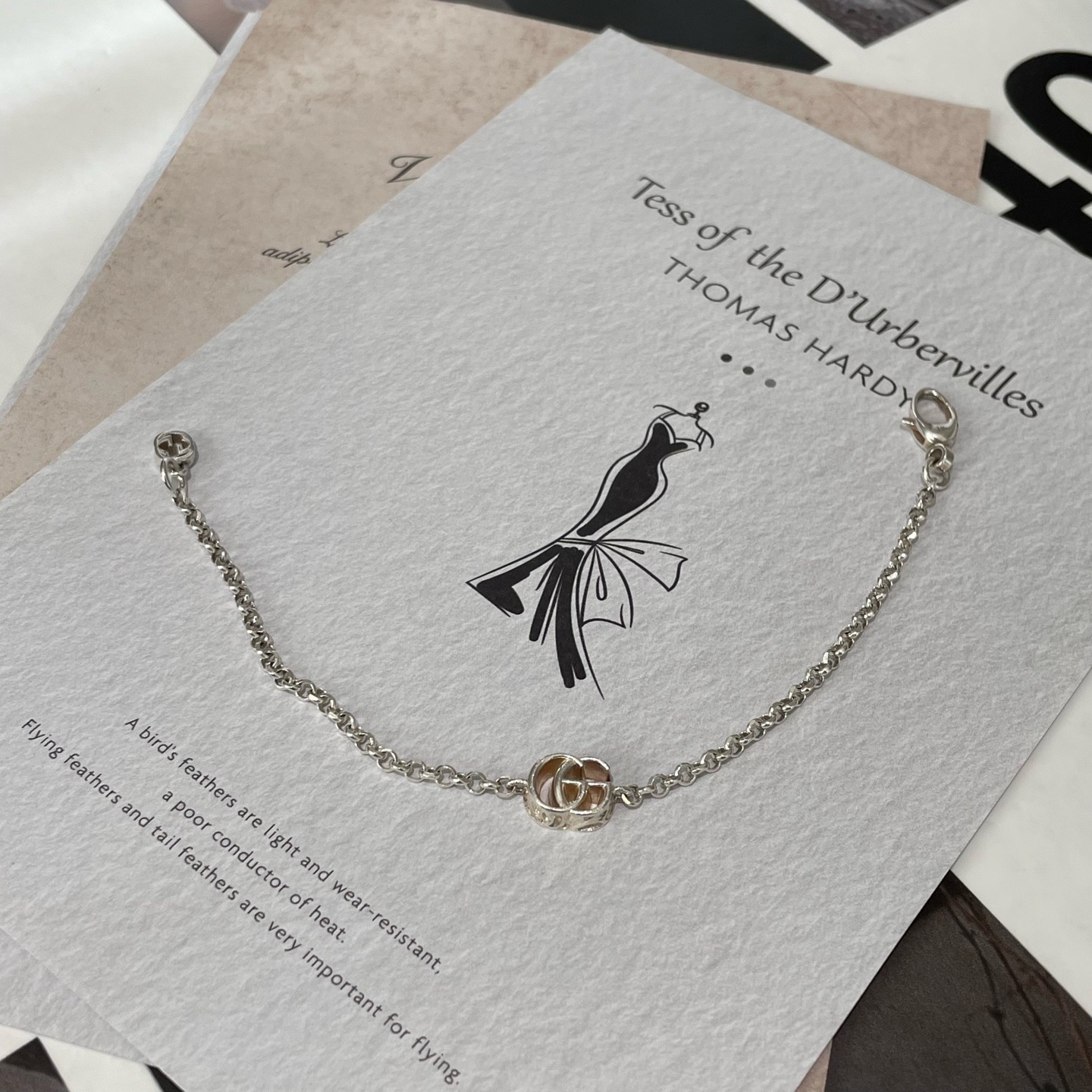 【預訂貨品】GUCCI Marmont 925銀手鏈