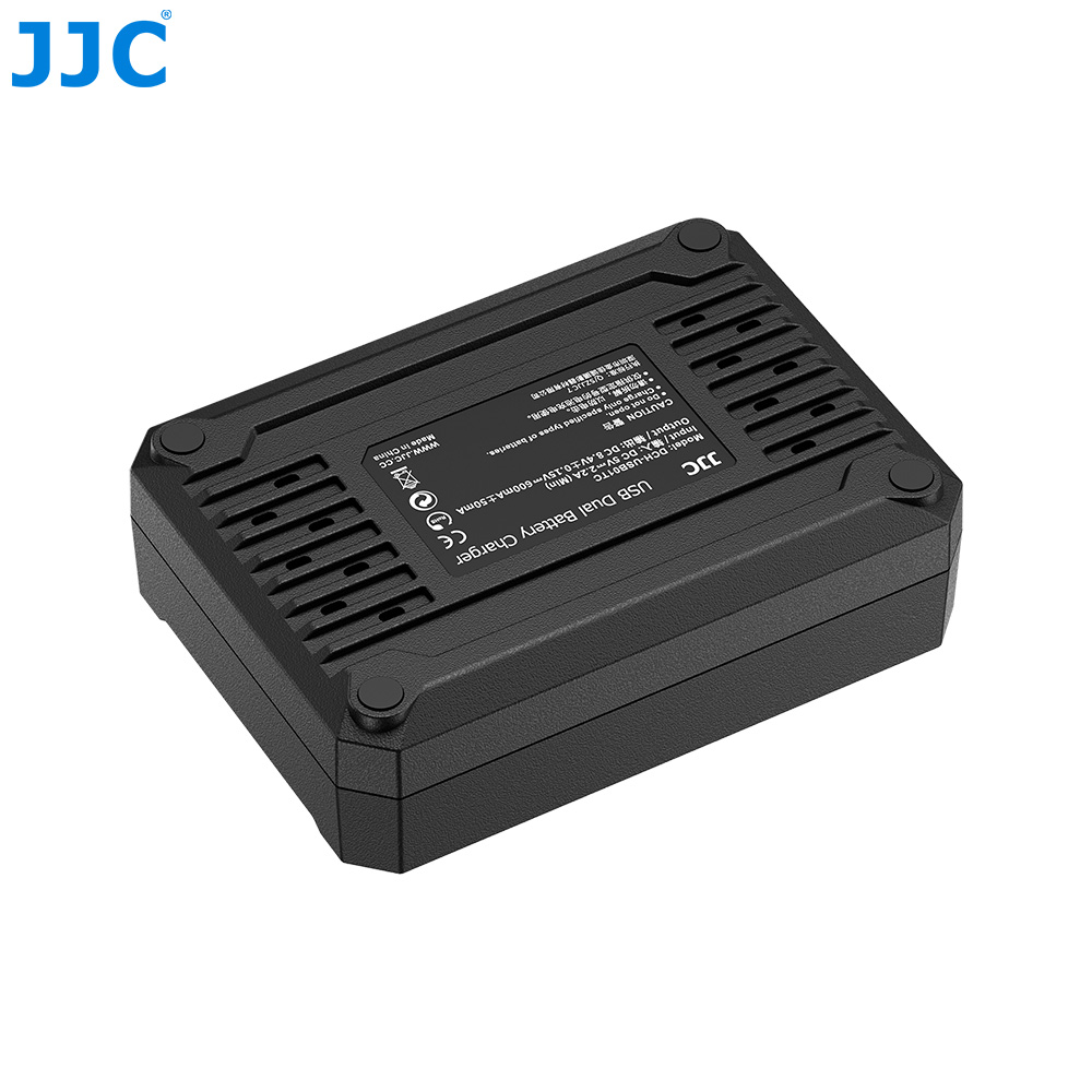 JJC USB Dual Battery Charger For Panasonic DMW-BLC12 / Leica BP-DC12 / Sigma BP-51 (DCH-BLC12TC)
