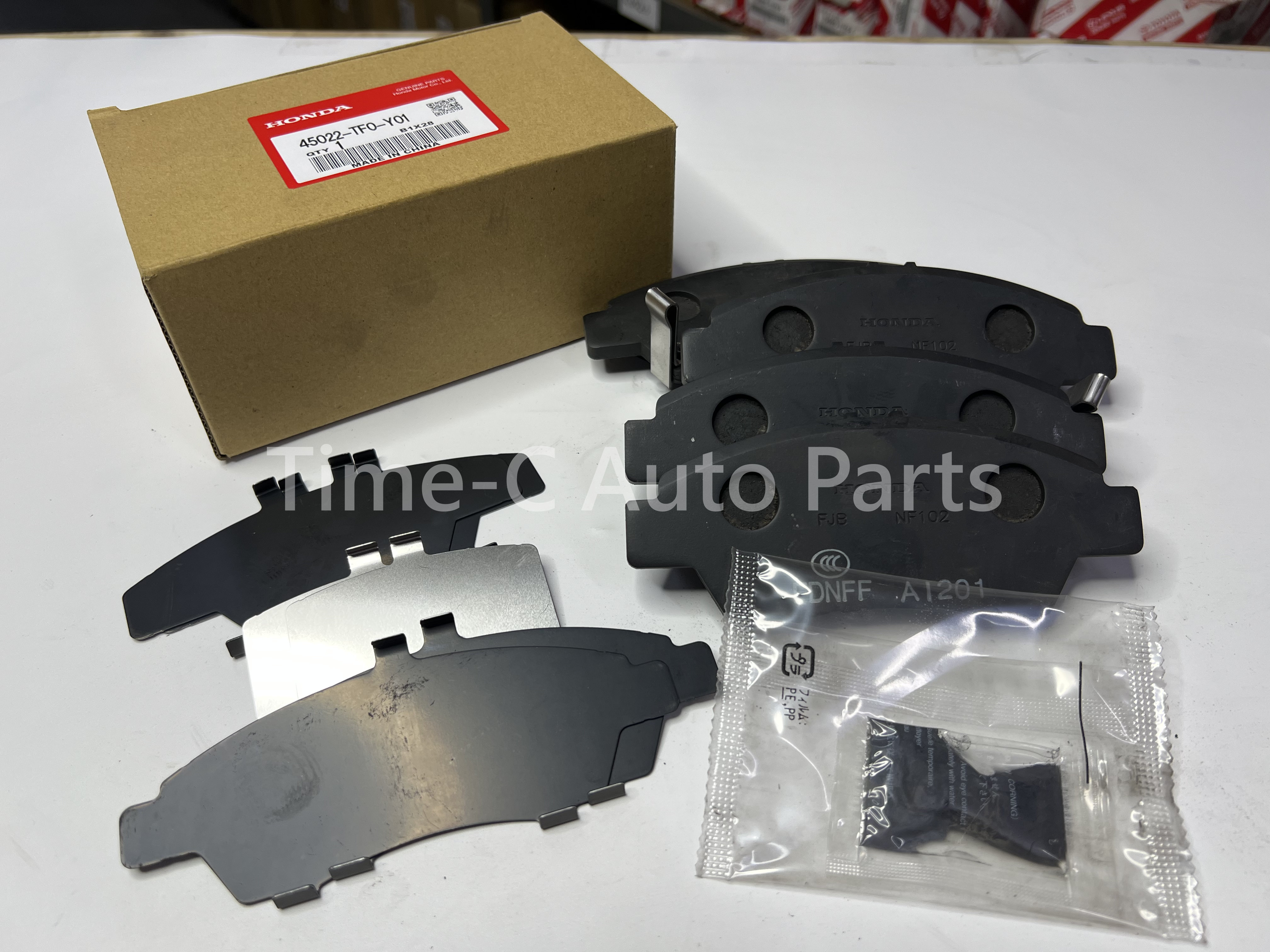 頭煞車皮(Y01) 45022-TF0-Y00 - Honda Fit Jazz GK