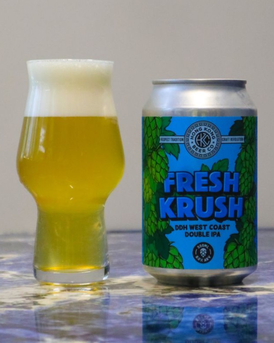 HK Beer Co. FRESH KRUSH DDH WEST COAST DOUBLE IPA