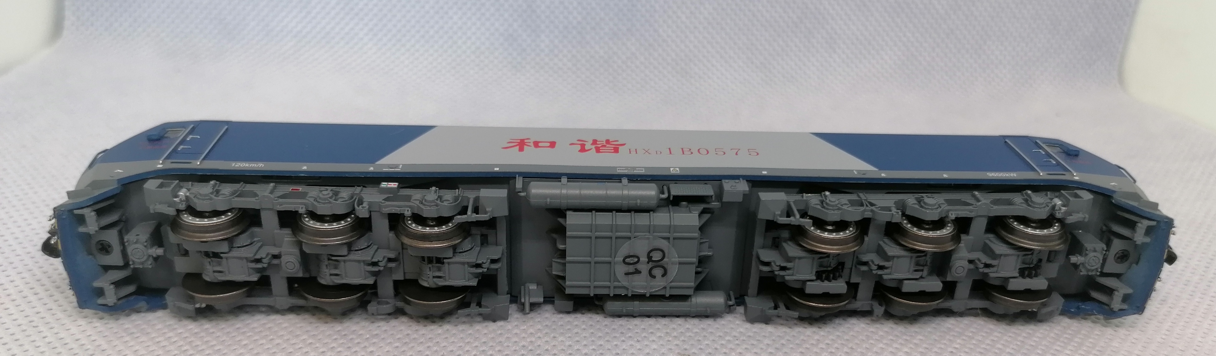 HXD1B中國長鳴N比例和諧電1B火車模型