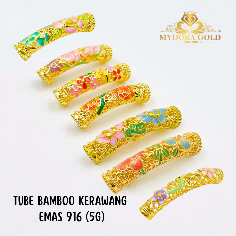 MYDORA Tube Bamboo Kerawang (5G) l EMAS 916/22K