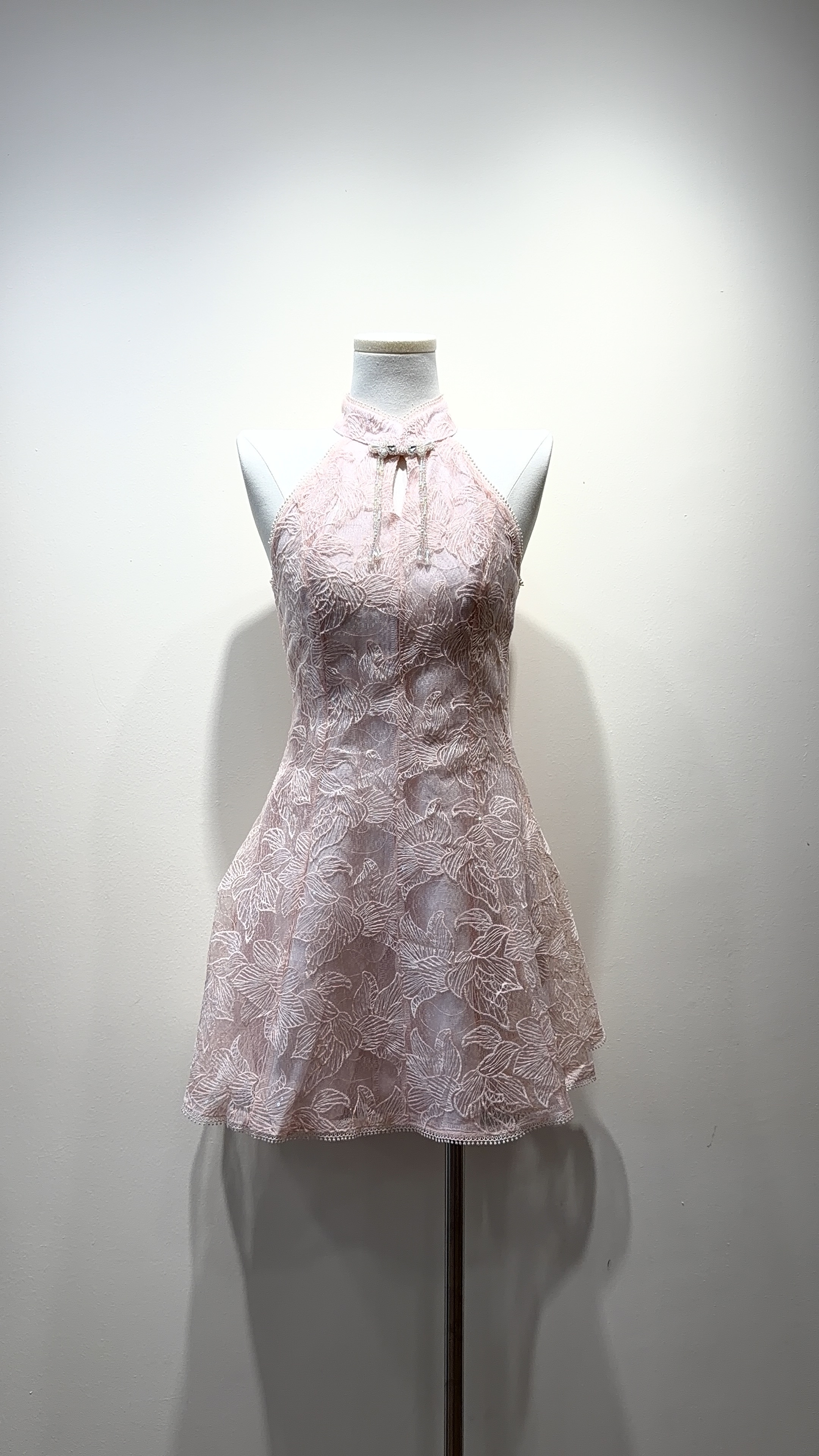 9907挂脖新中式旗袍