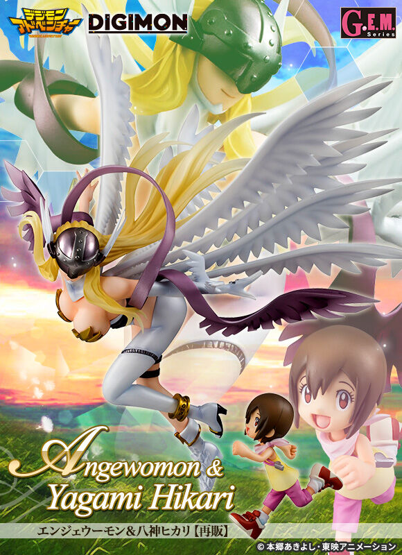 G.E.M.系列 數碼暴龍 Digimon 01大冒險 天女獸&八神光 Figure 再販 #P-DMF0037 [MegaHouse] (PRE-ORDER) [2026/08]