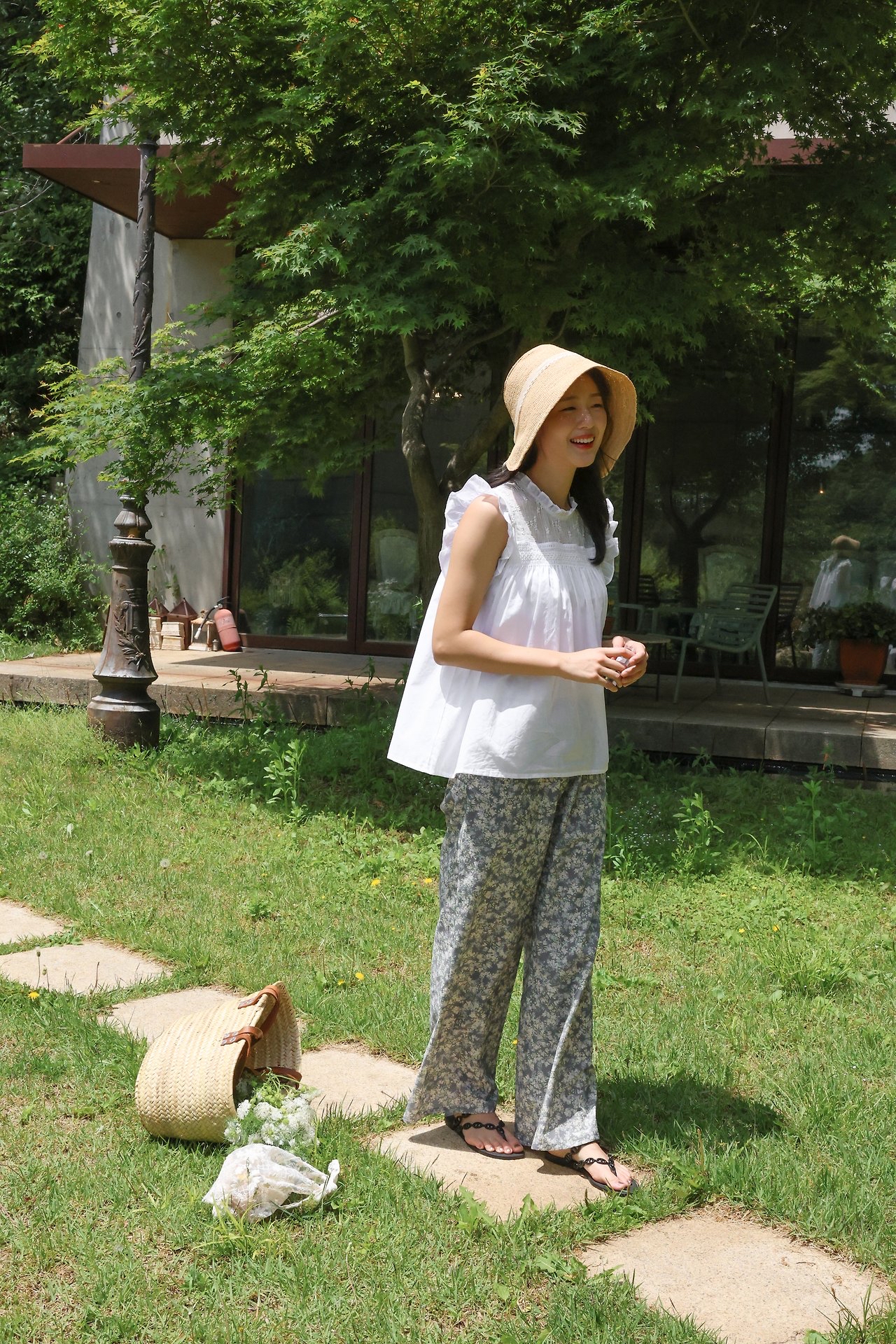 Flo | 親子裝 (Adult Pants/ Kids shirt pants)