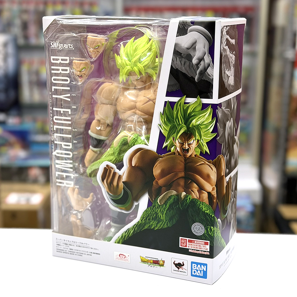 (行版) Bandai S.H.Figuarts 龍珠超 超級撒亞人 布洛尼 SHF Dragon Ball Super Super Saiyan Broly Full Power (再版) 