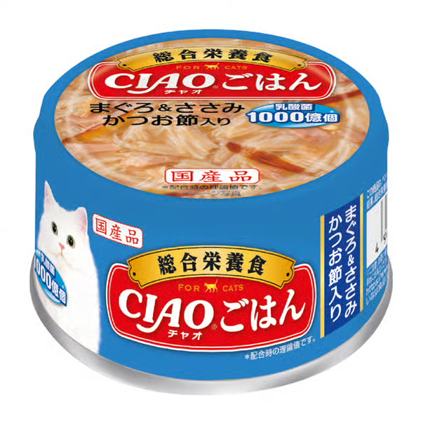 CIAO 超奴 (主食罐) 吞拿魚+雞肉 85g (四款味)