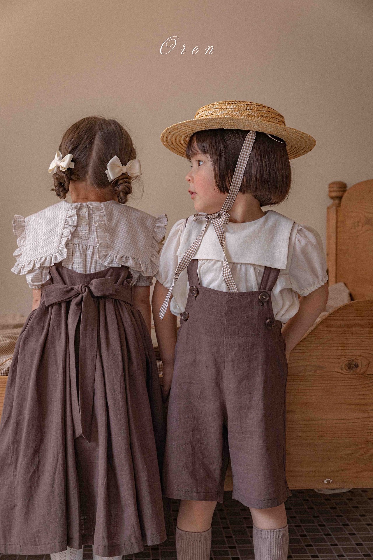 🇰🇷oren 包屁裙/連身褲/裙 親子 (上衣另購）