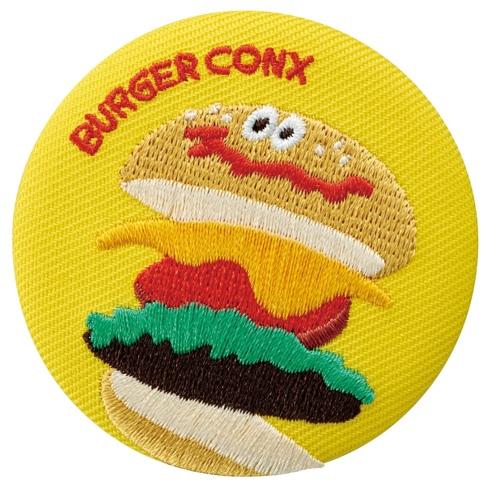 🆕【⭐訂購⭐】 🇯🇵日本直送 🌀恐龍🦖/漢堡🍔刺繡徽章 box set[一組8枚]🌀[ELCD-0169][260419]