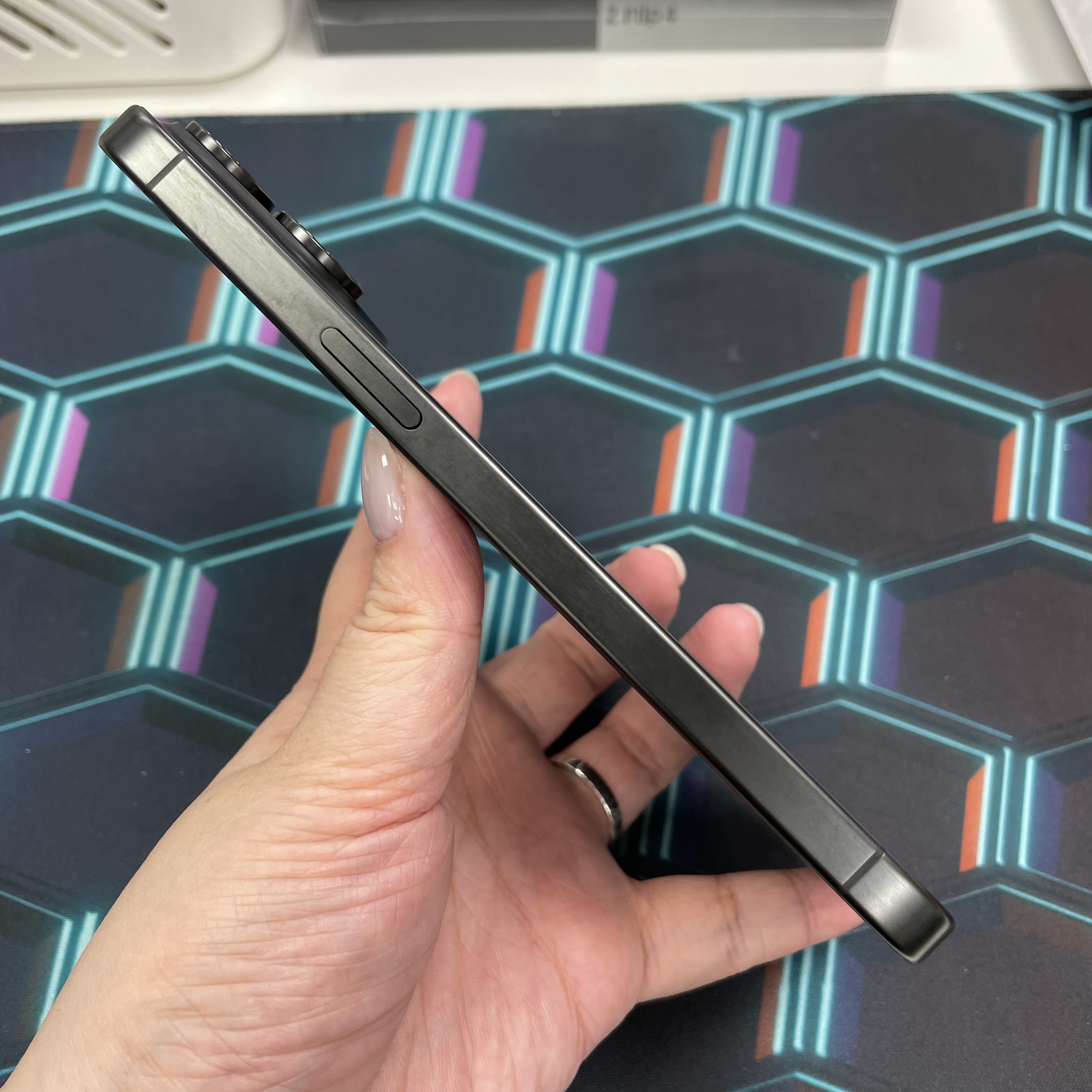 *6477 15 pro max 完美機 512GB 電90 黑色 black