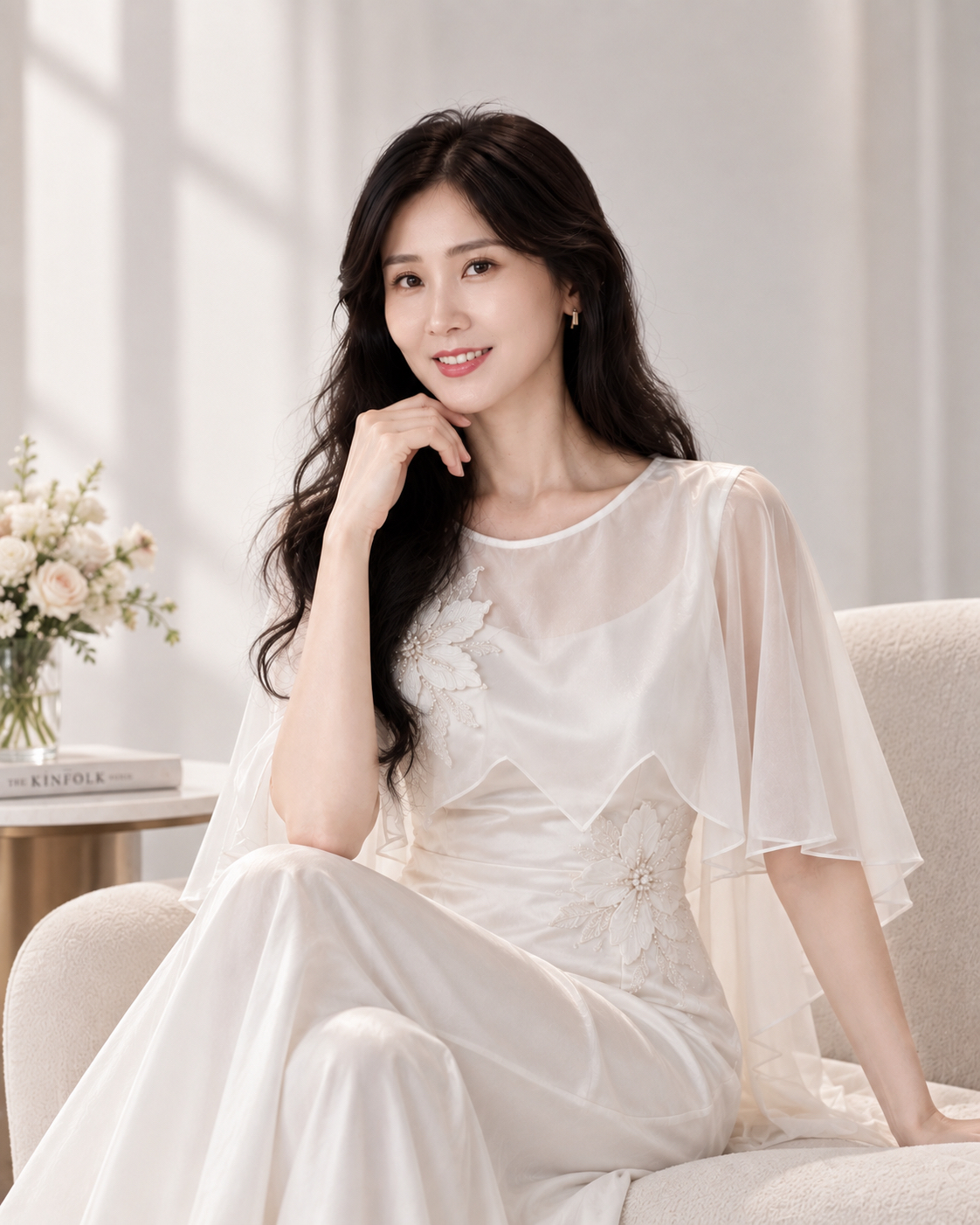 5153 Aurelia Two-Piece Midi Dress