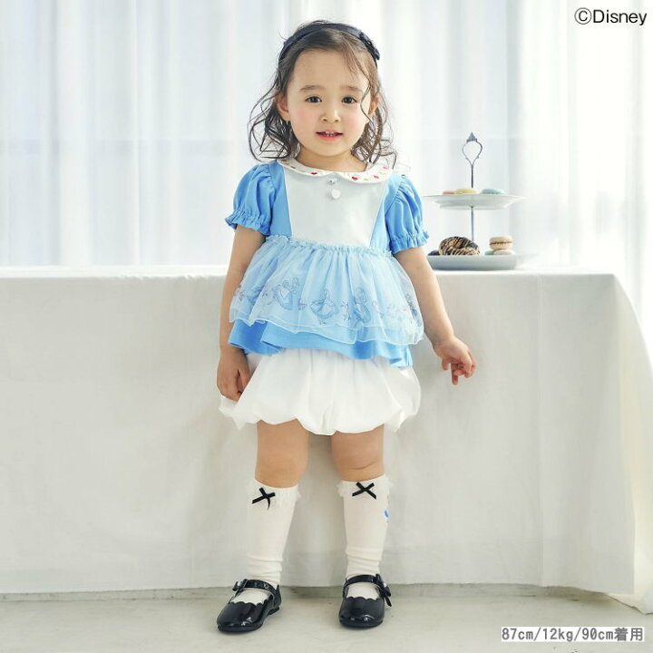 🇯🇵預訂 日本直送🇯🇵Apres les cours x 愛麗絲系列人物印花歐根紗翻領短袖上衣