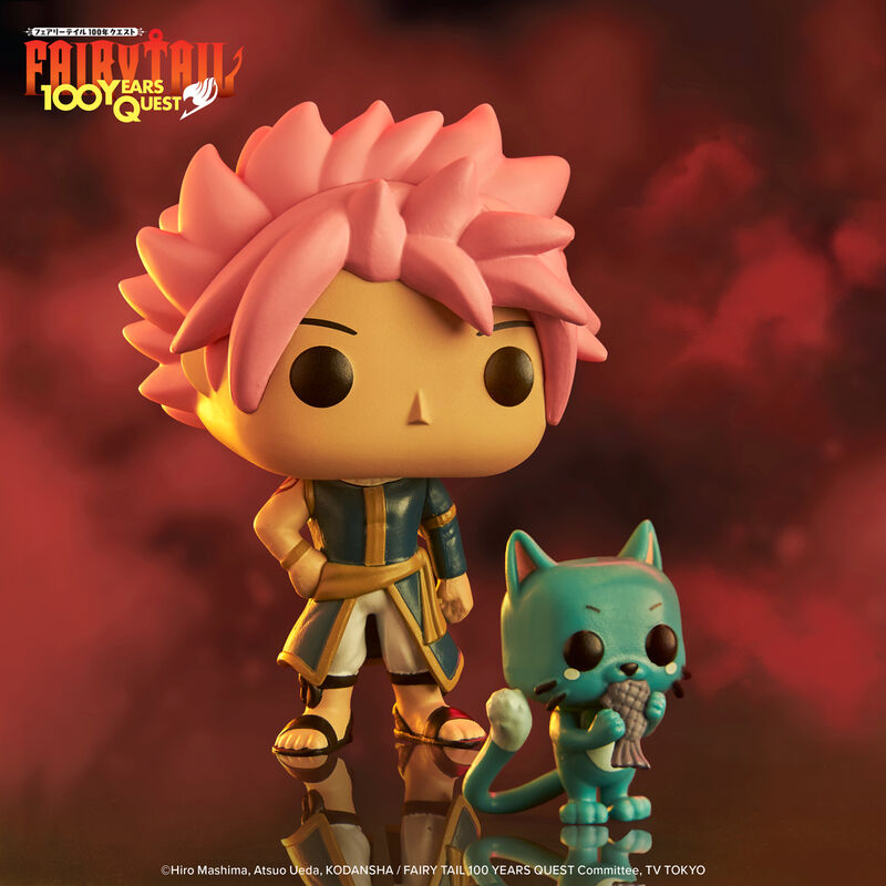 📦訂購 英國代購 Funko POP! FAIRY TAIL & Buddy Natsu with Happy Figure 魔導少年 模型