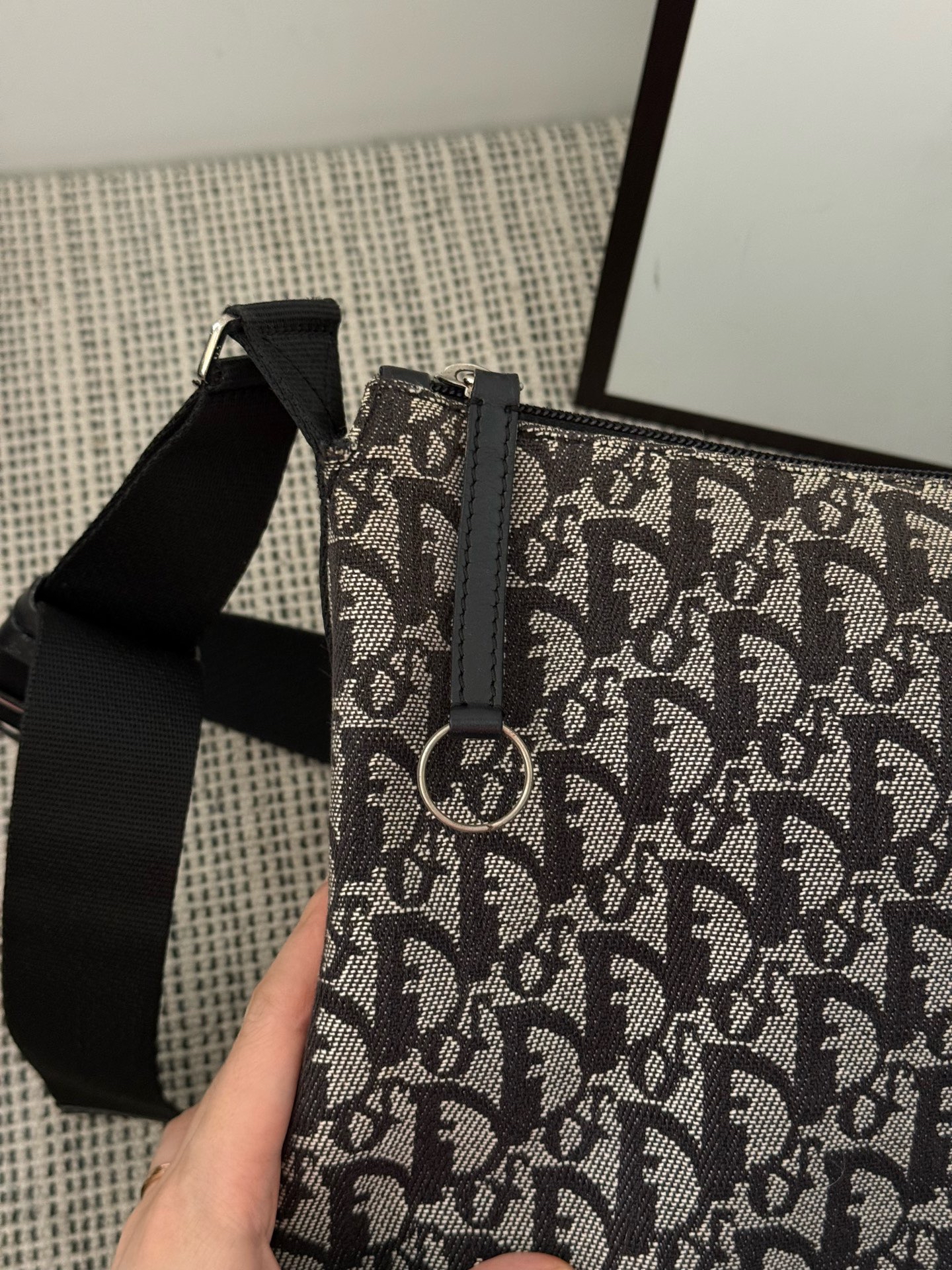 【預訂貨品】Dior黑色老花流浪包