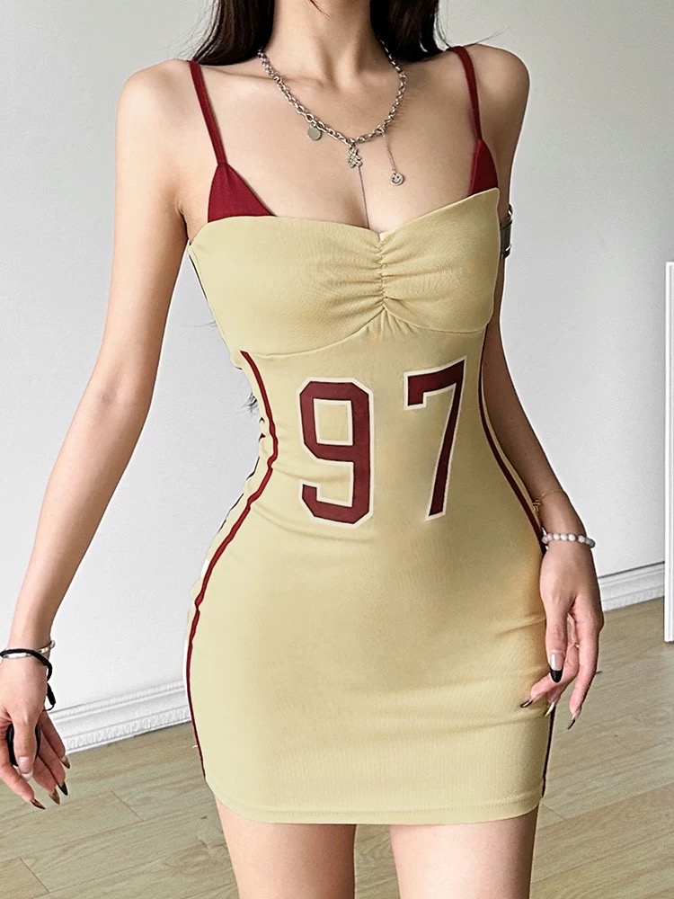 D10047美式辣妹字母裙
