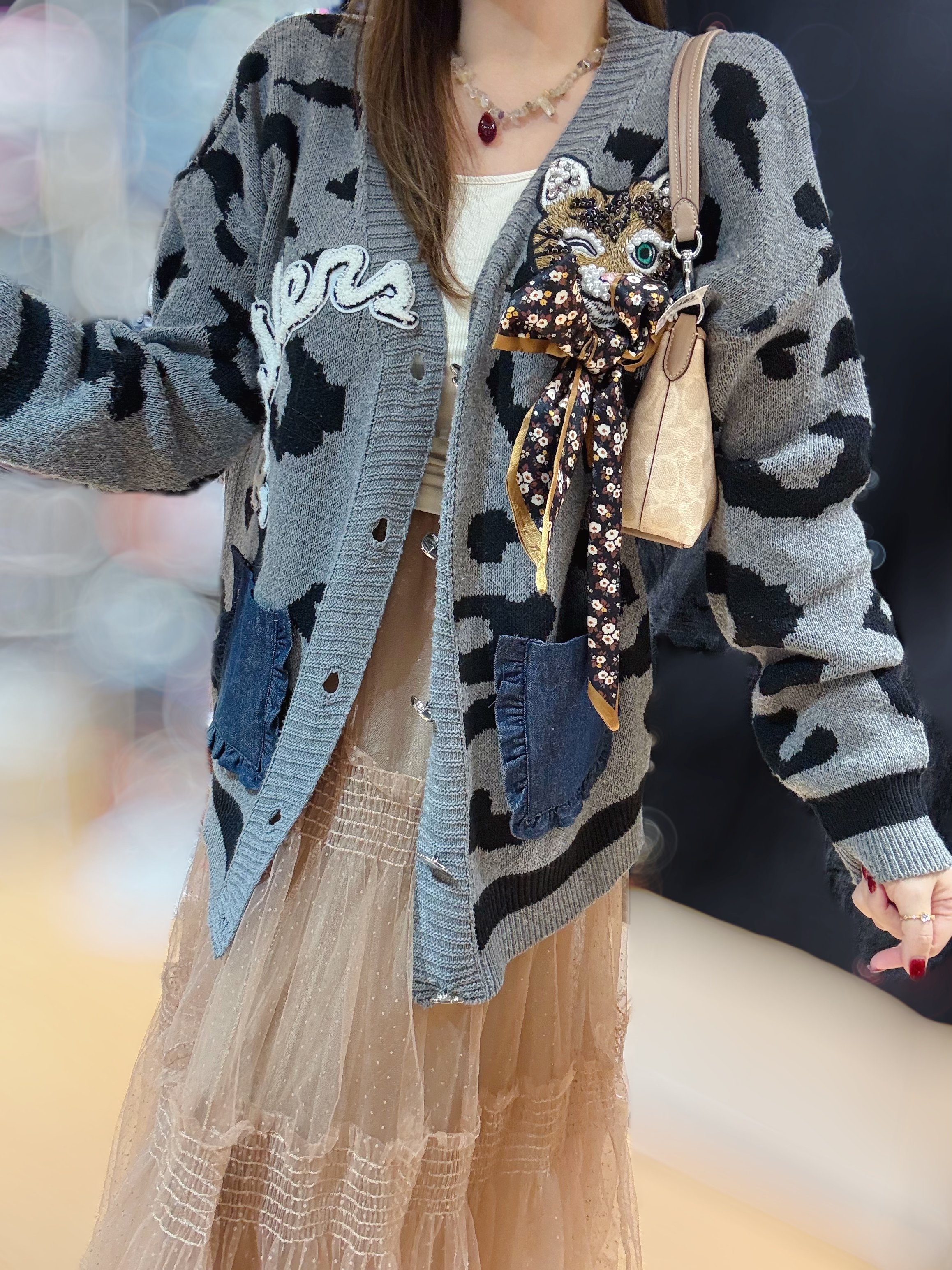 Coach Laurel 19 beige/m