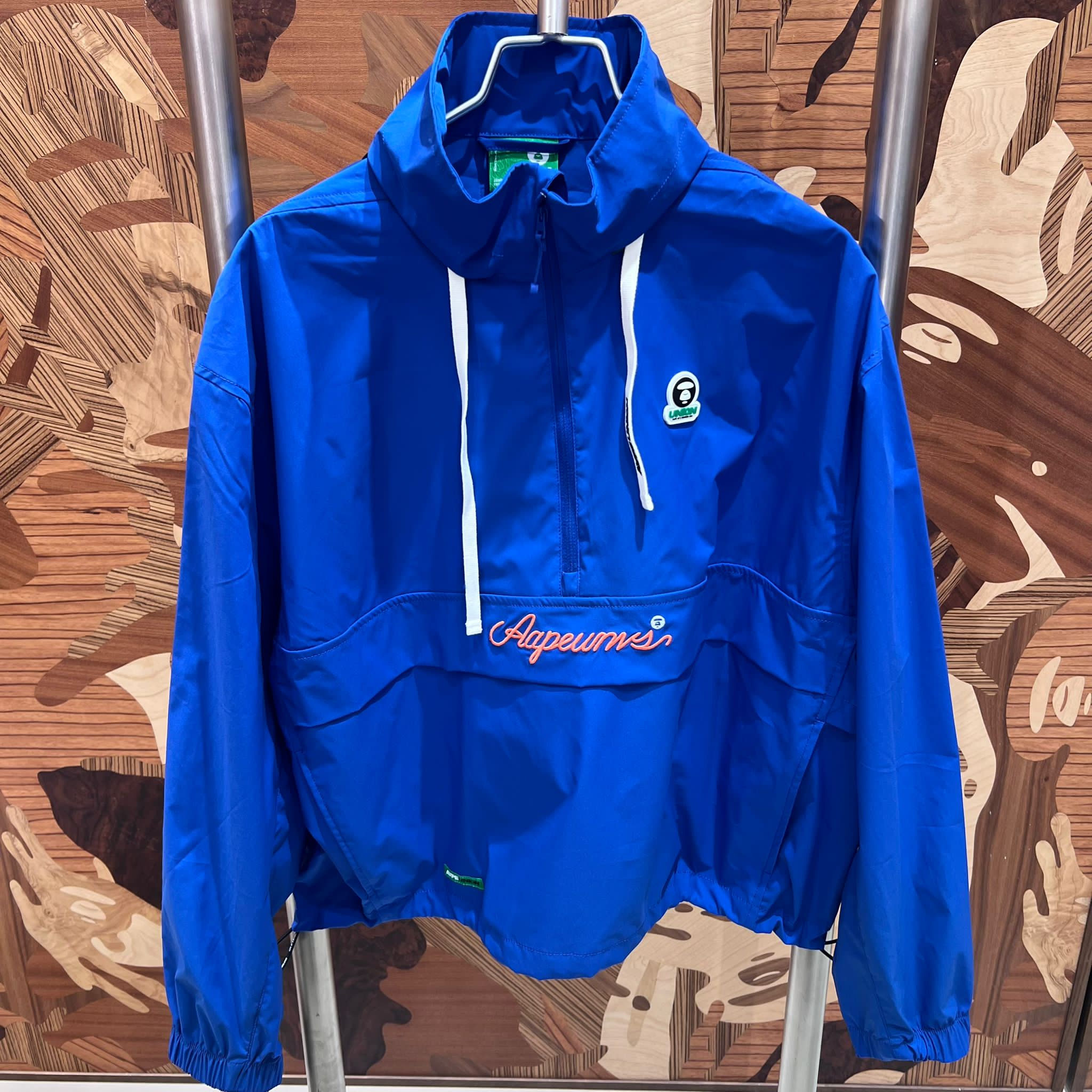 AAPE AAPEUNVS half-zip hooded jacket (7783)