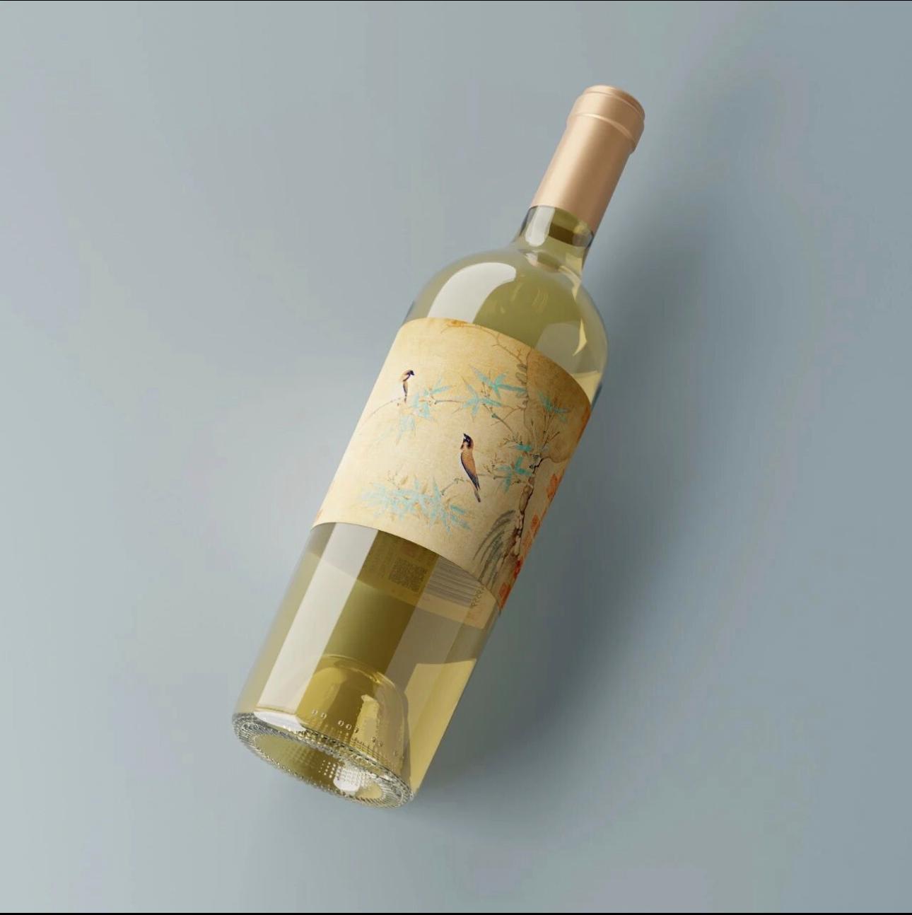 竹禽圖霞多麗乾中國白酒 2023  Zhu Qin Tu Chardonnay 2023 China 13% 750ml