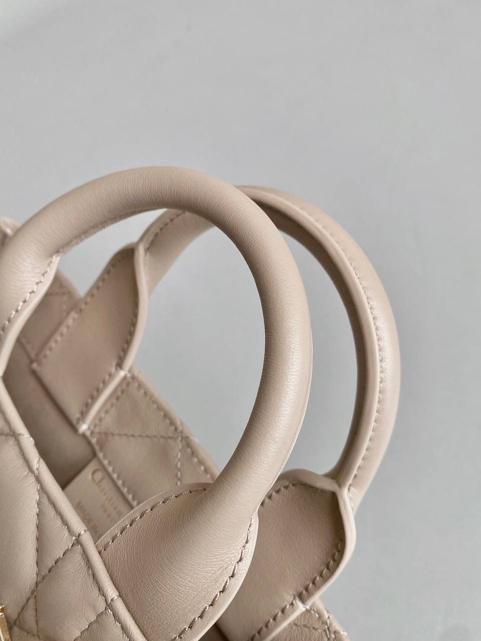 🈶全皮米棕，mini 𝗗𝗜𝗢𝗥 𝗯𝗼𝗼𝗸 𝘁𝗼𝘁𝗲24新款 不得不说，D家确实好会玩啊 可以背的托特来了！简直不要太棒 在最最最经典的托特上又衍生爆款了🔥 可可爱爱的mini尺寸，恨不得天天背！😍 21.5×13×7.5cm