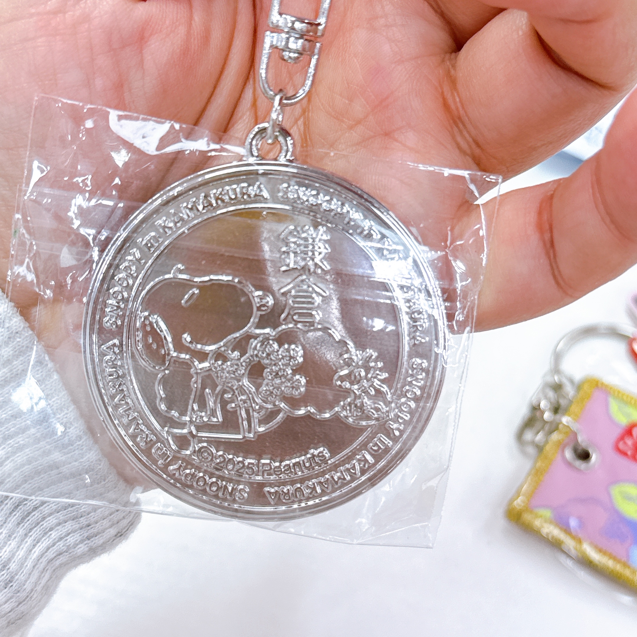 日本直送富士山鎌倉限定Snoopy Olaf鎖匙扣