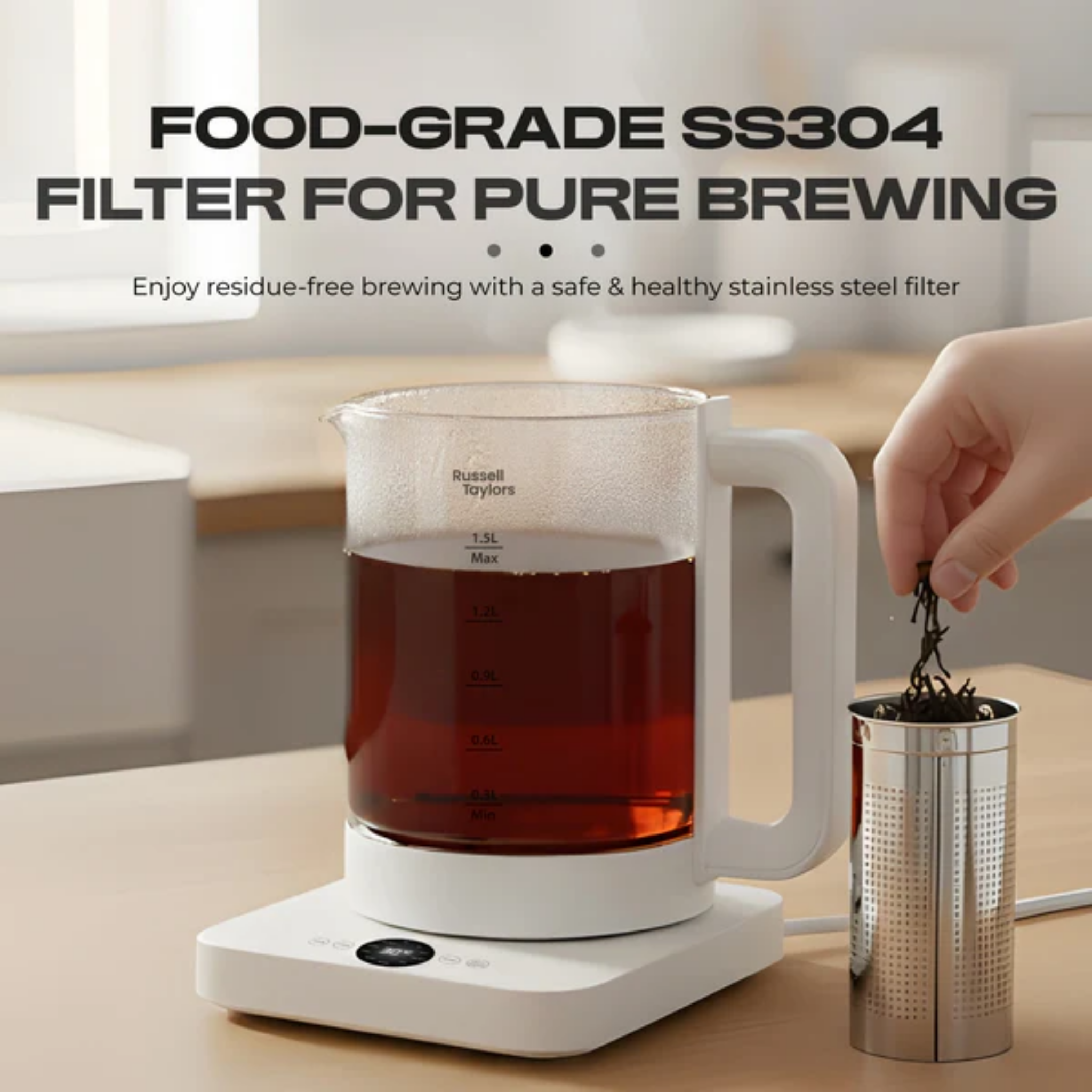 Russell Taylors 1.7L Retro Electric Kettle (RK5)