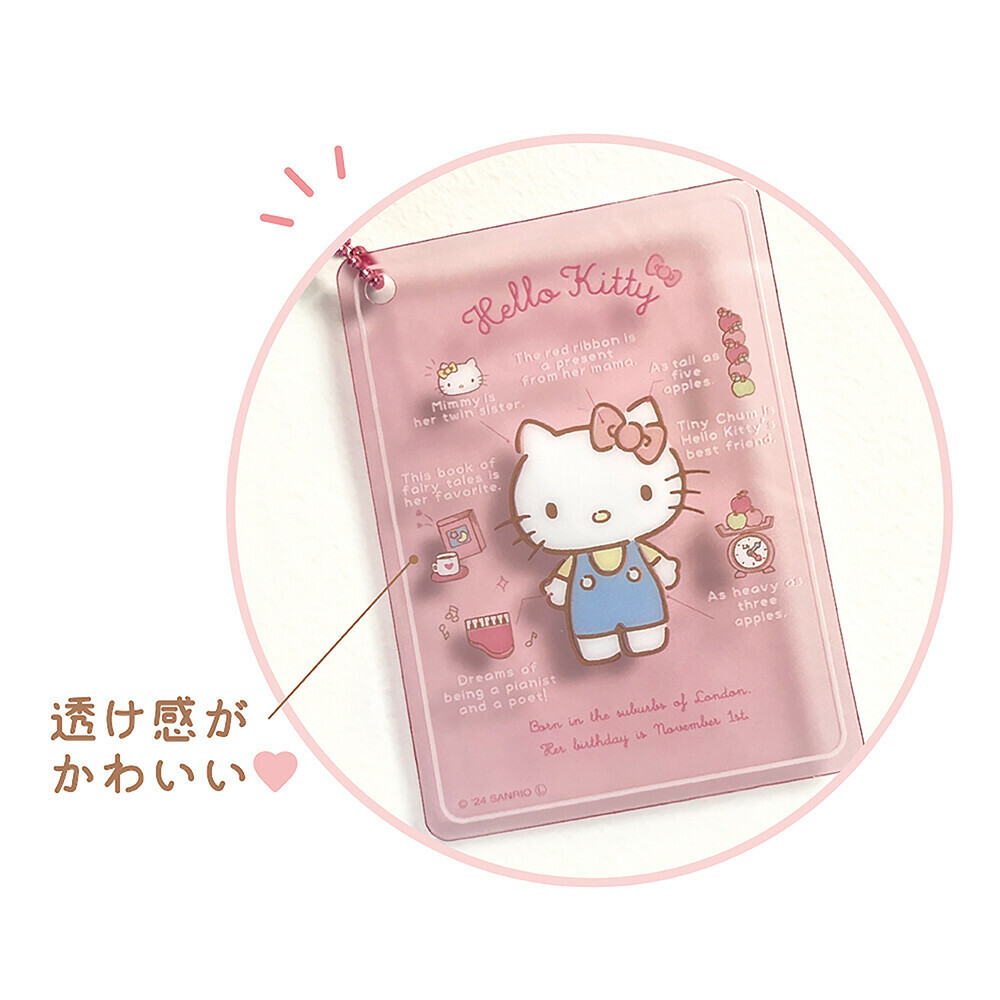 日本直送 Sanrio Characters 透明卡片鑰匙圈盲盒 - 1個 - 現貨