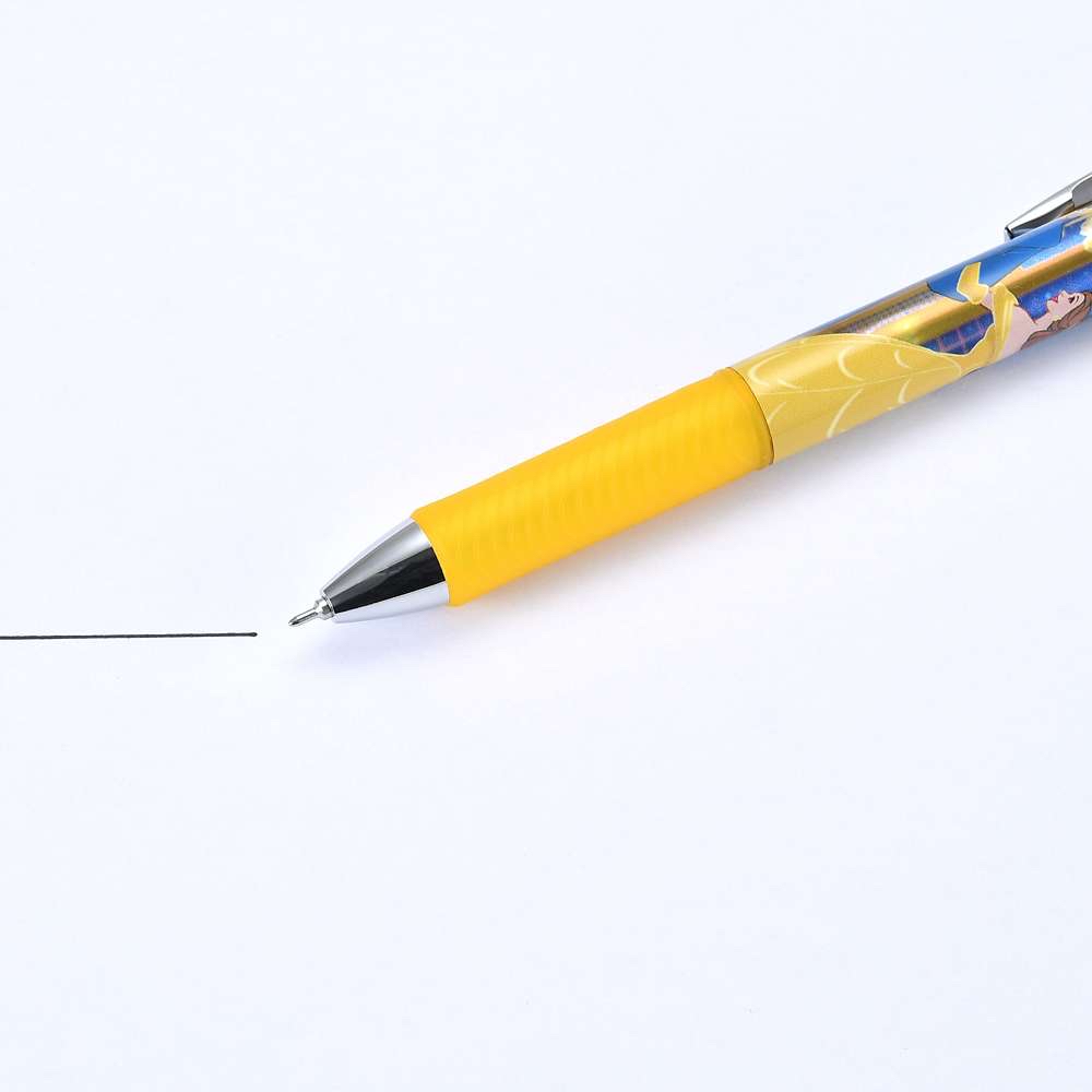 ✈️日本直送🇯🇵預訂🛍️日本迪士尼 DISNEY Pentel Energel 0.5mm黑色啫喱筆 美女與野獸 Beauty & the Beast