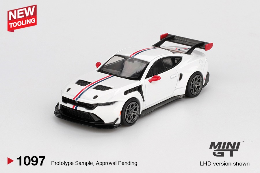 Mini GT 1/64 Ford Mustang GTD Spirit of America - MGT01097-BL