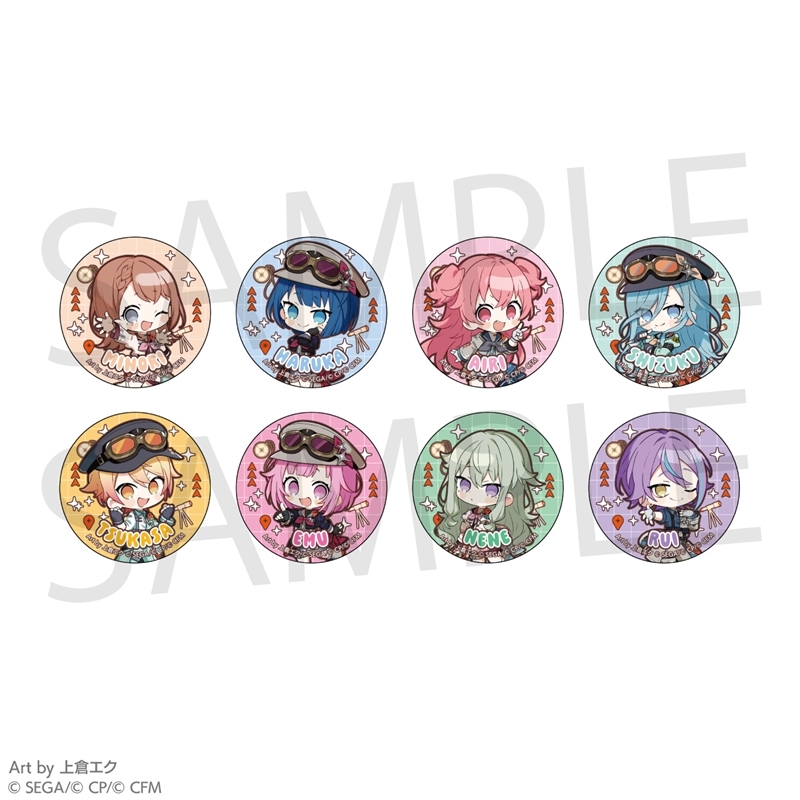 <預售> 世界計劃 航海Frontier 徽章 Q版 C