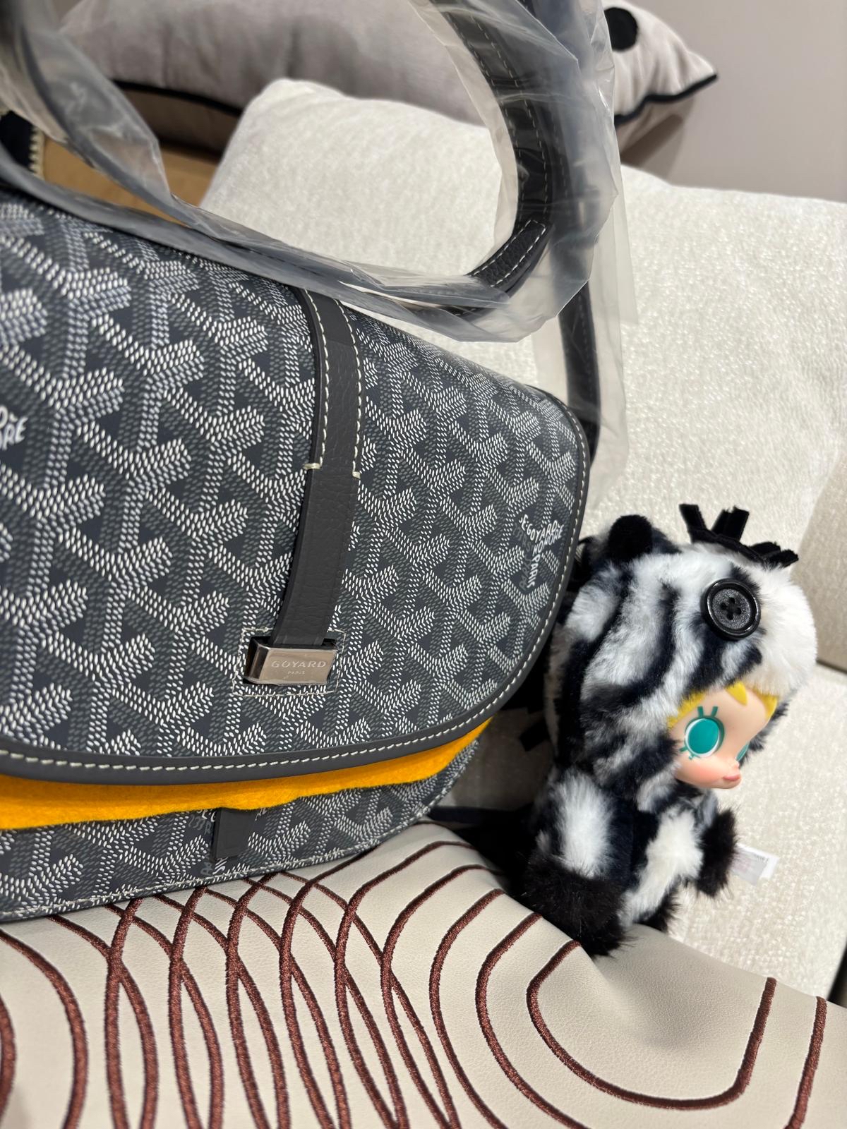 全新 Goyard Belvedere Pm grey 100%Authentic ,100%new 全新 ✅收據✅booklet✅塵袋